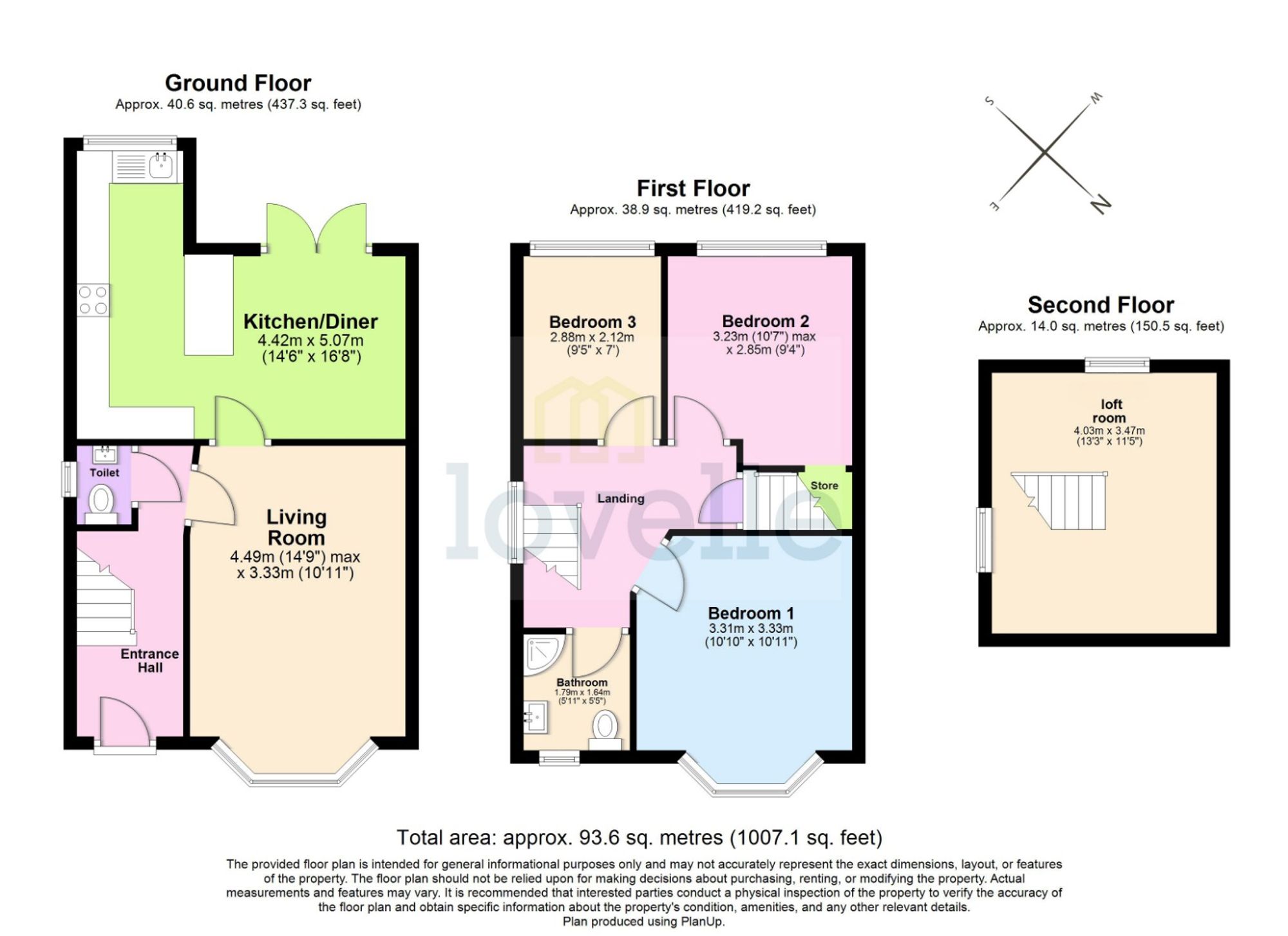 5 Parris Place, Cleethorpes floorplan