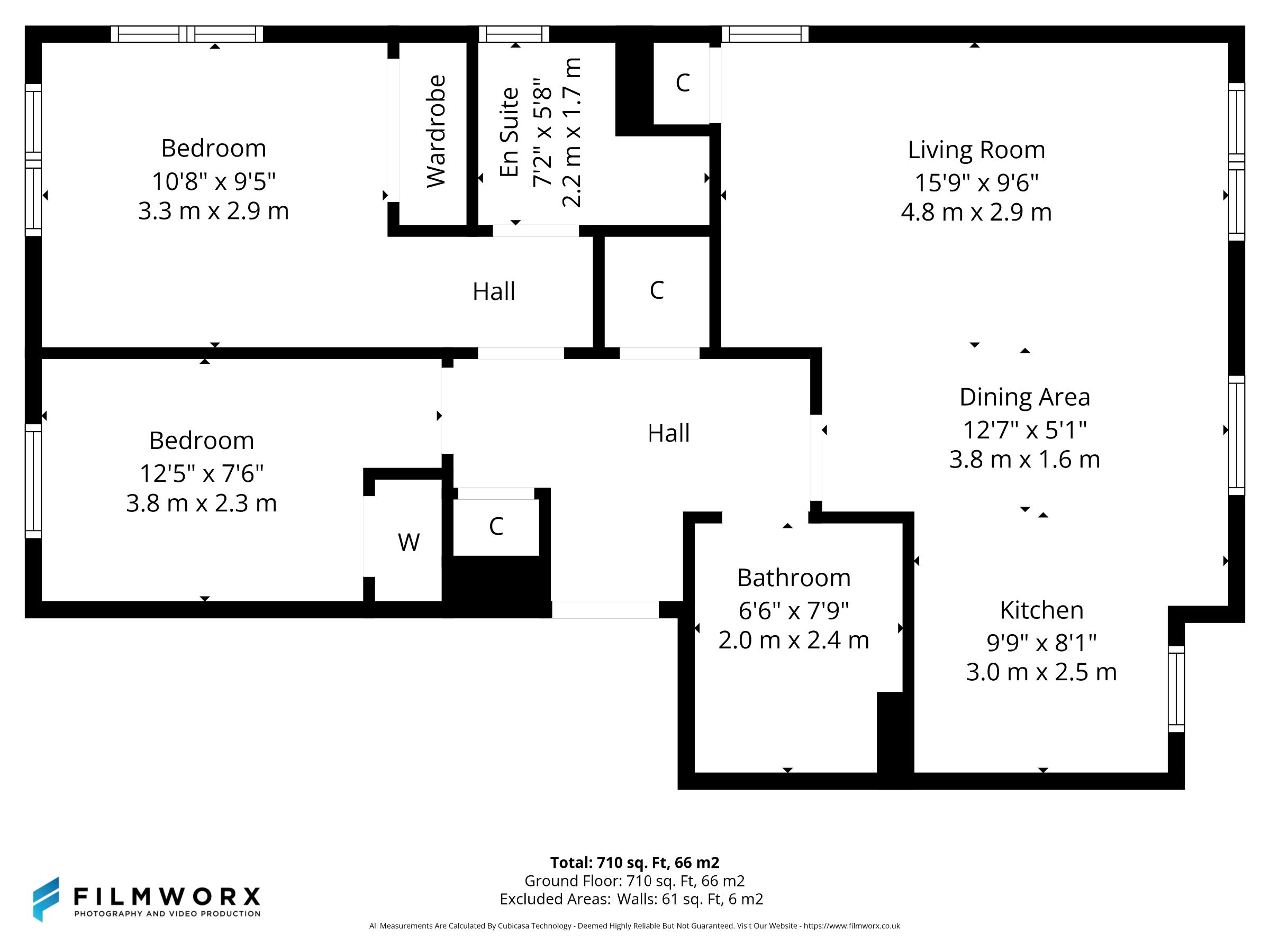 53e Glasgow Road, Stirling floorplan