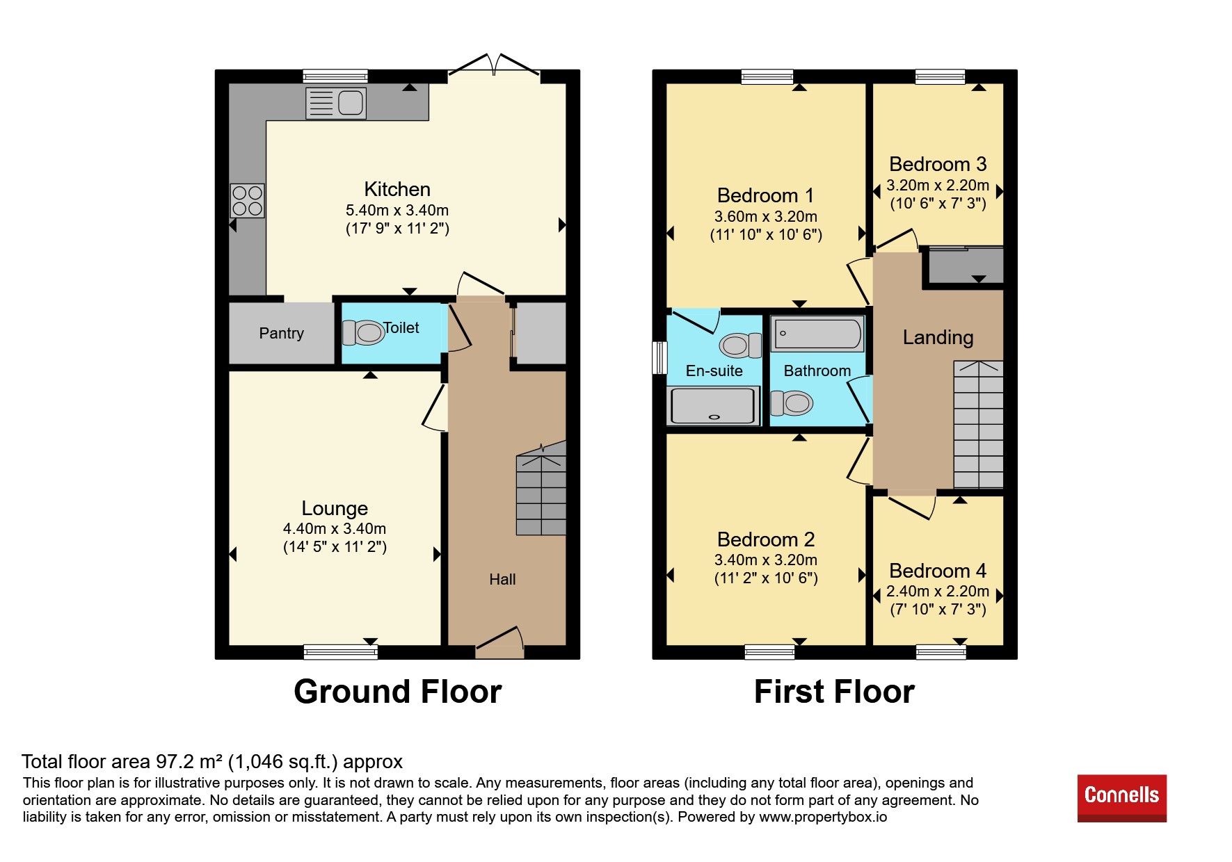 62, Bedford Road, Dunstable floorplan