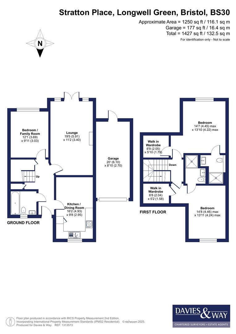 14, Stratton Place, Bristol floorplan