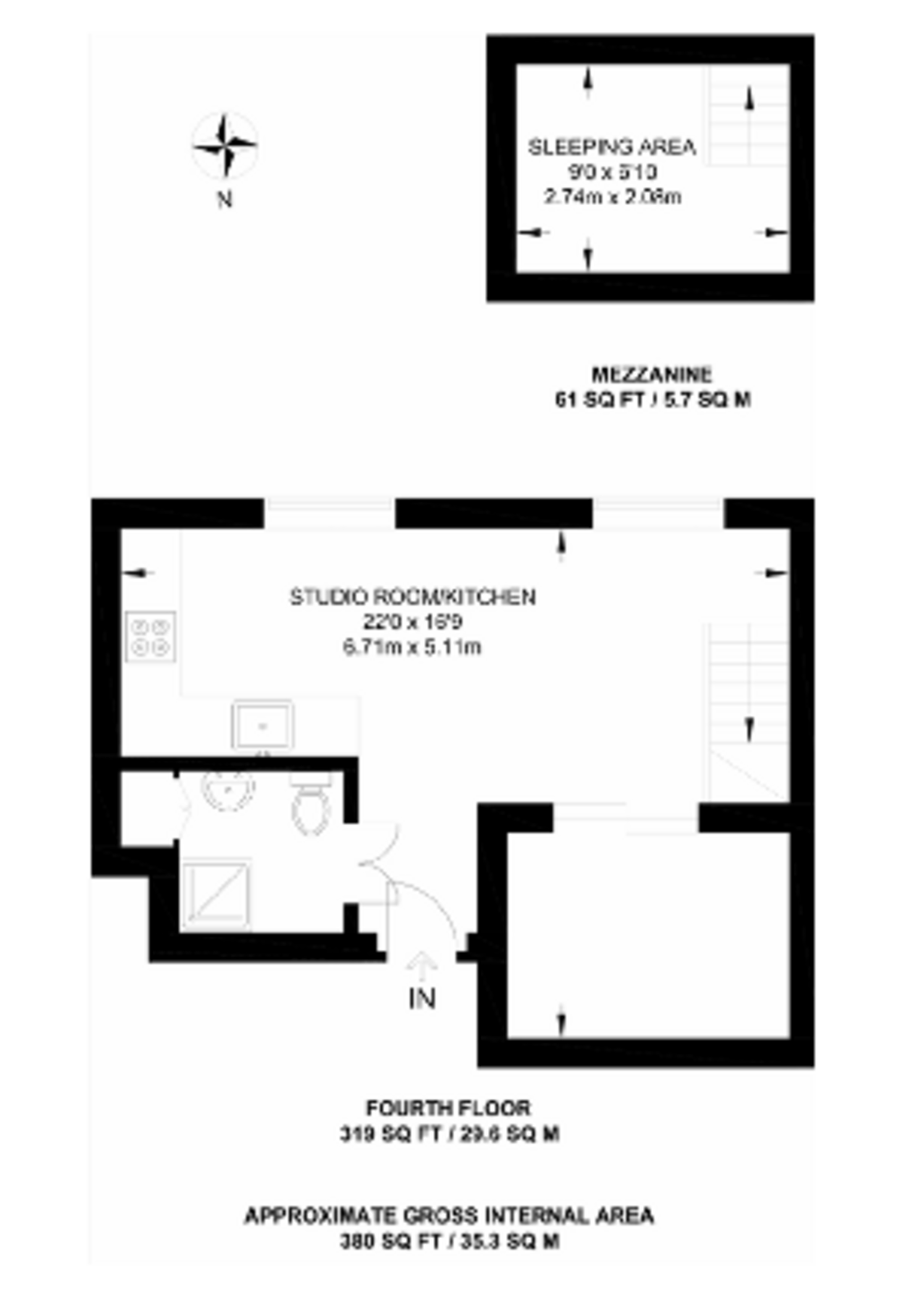 Earls Court Square, SW5, Earls Court floorplan