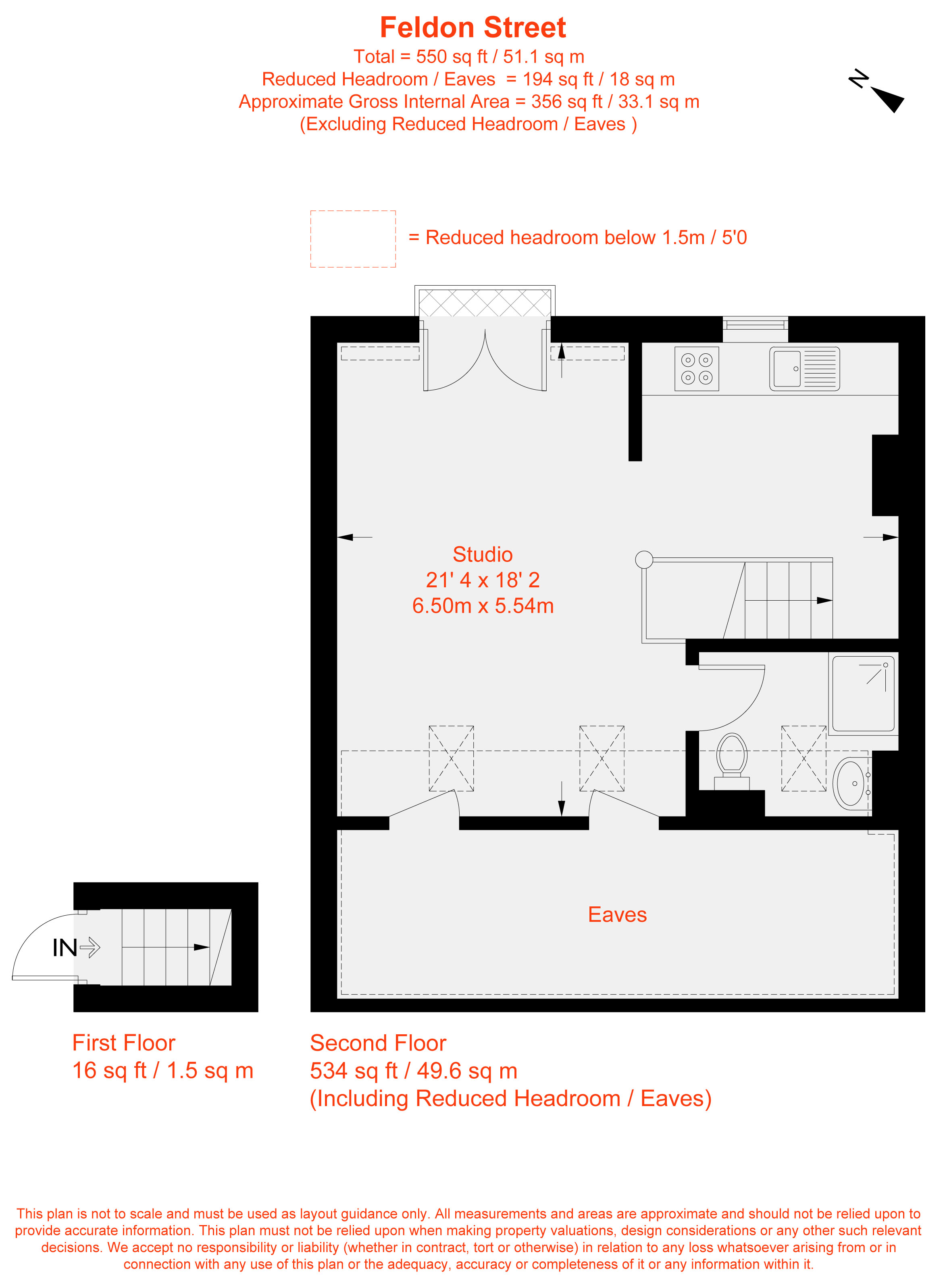 Flat 4, 69, Felden Street, London floorplan