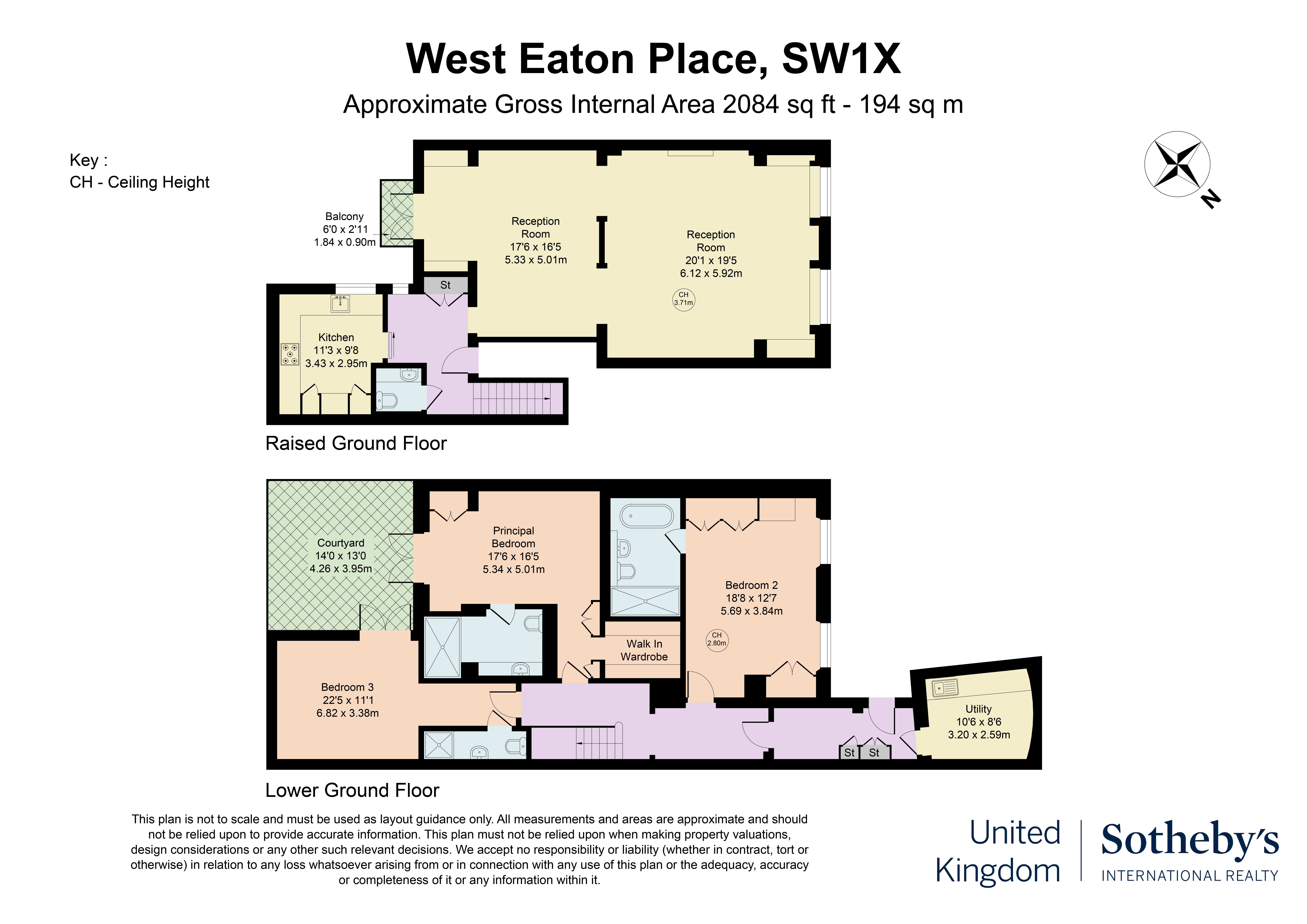 West, West Eaton Place, London floorplan