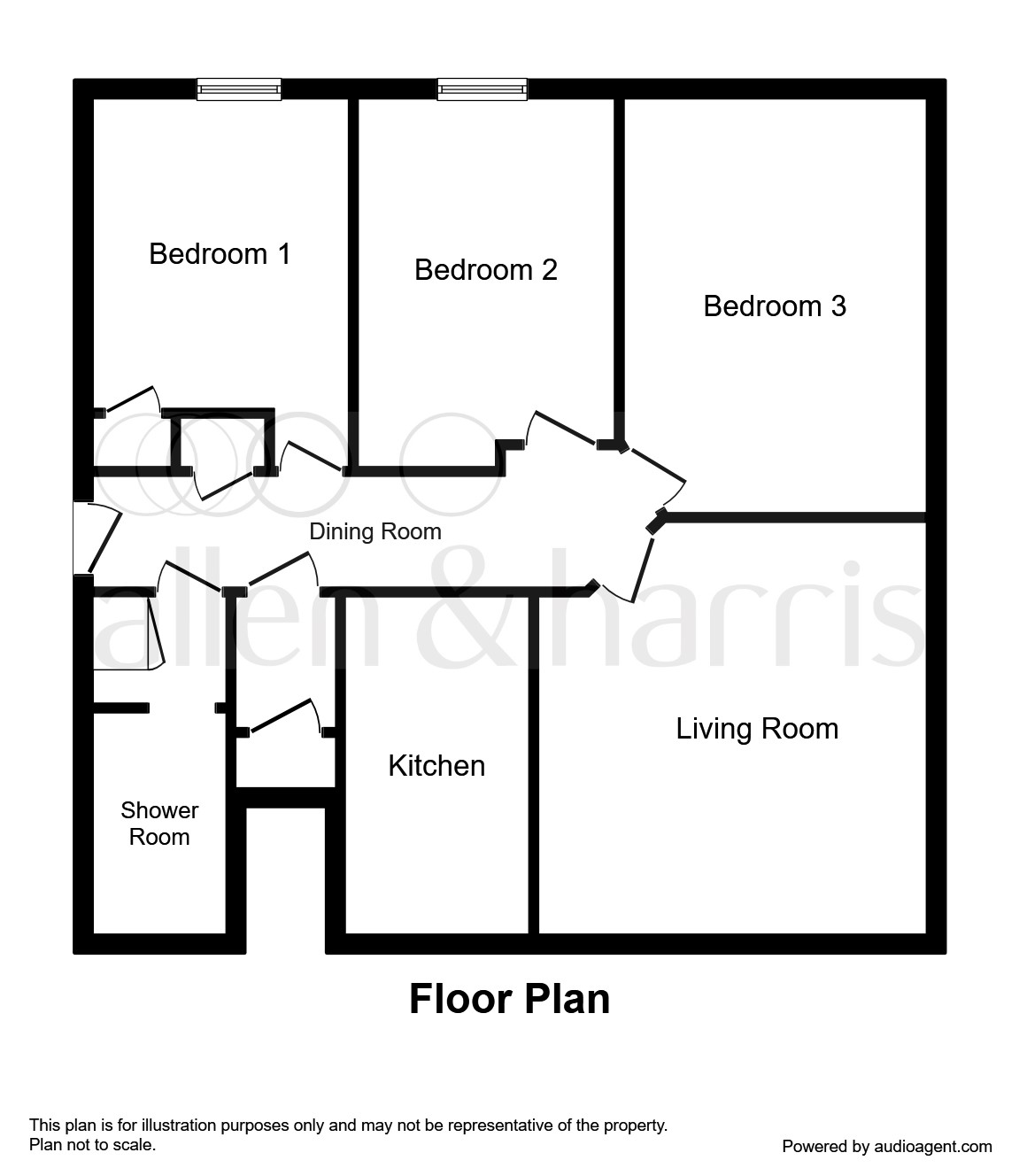 3 Bedrooms Flat for sale in Drumcross Road, Pollok, Glasgow G53