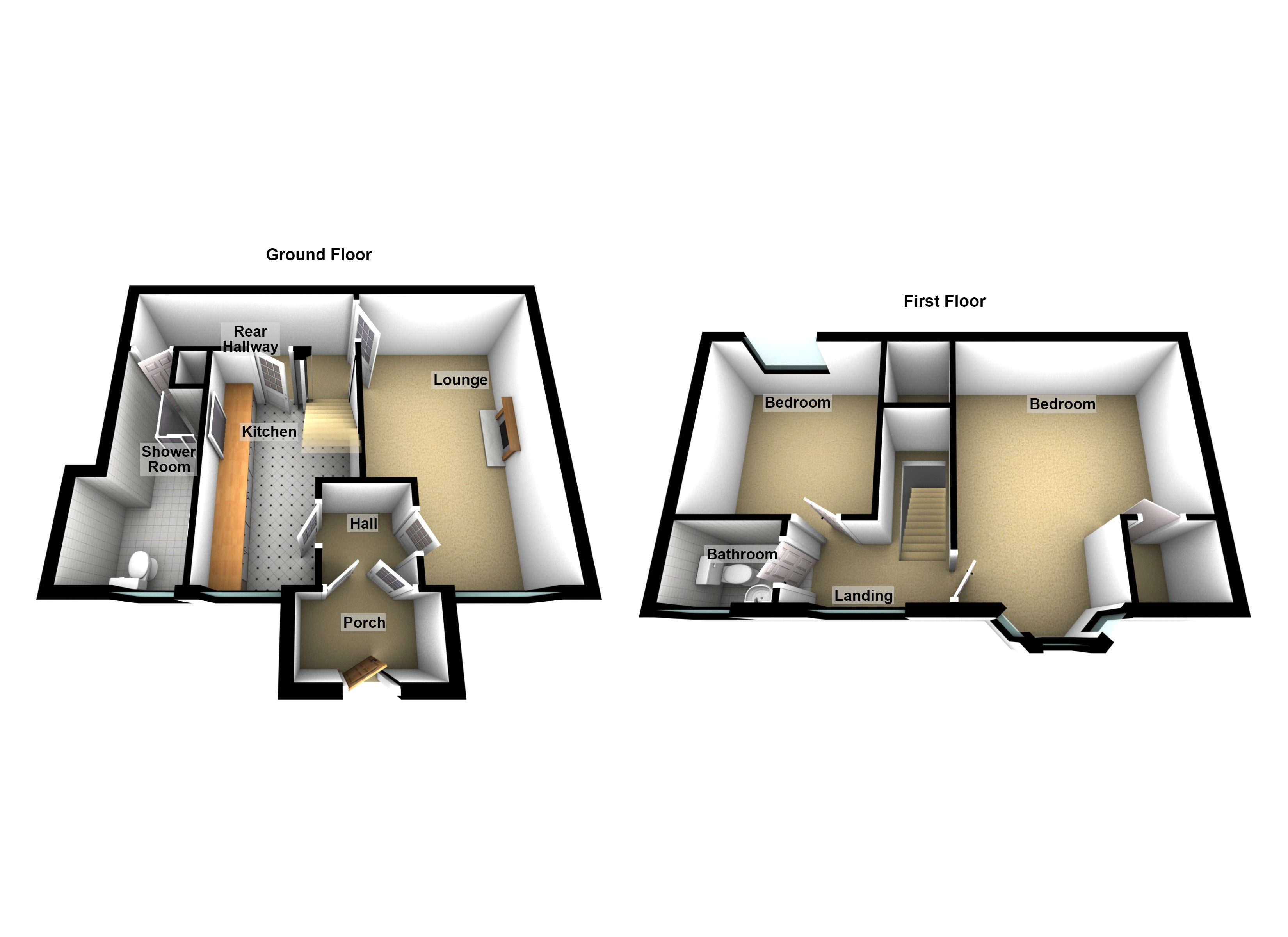 Bakers Cottage, Crieff floorplan