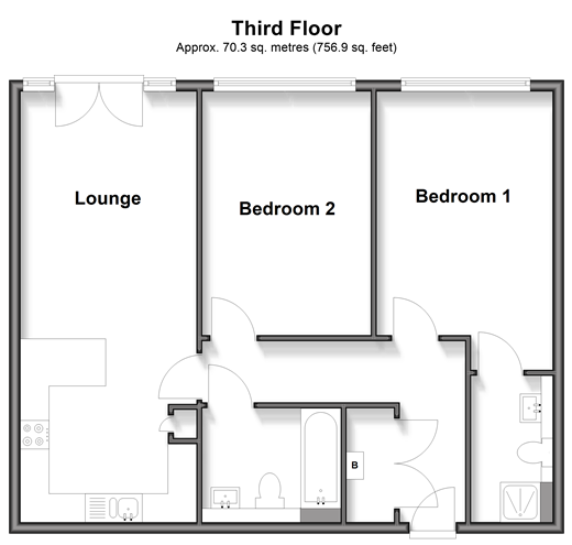 Queensbridge Drive, Ramsgate floorplan