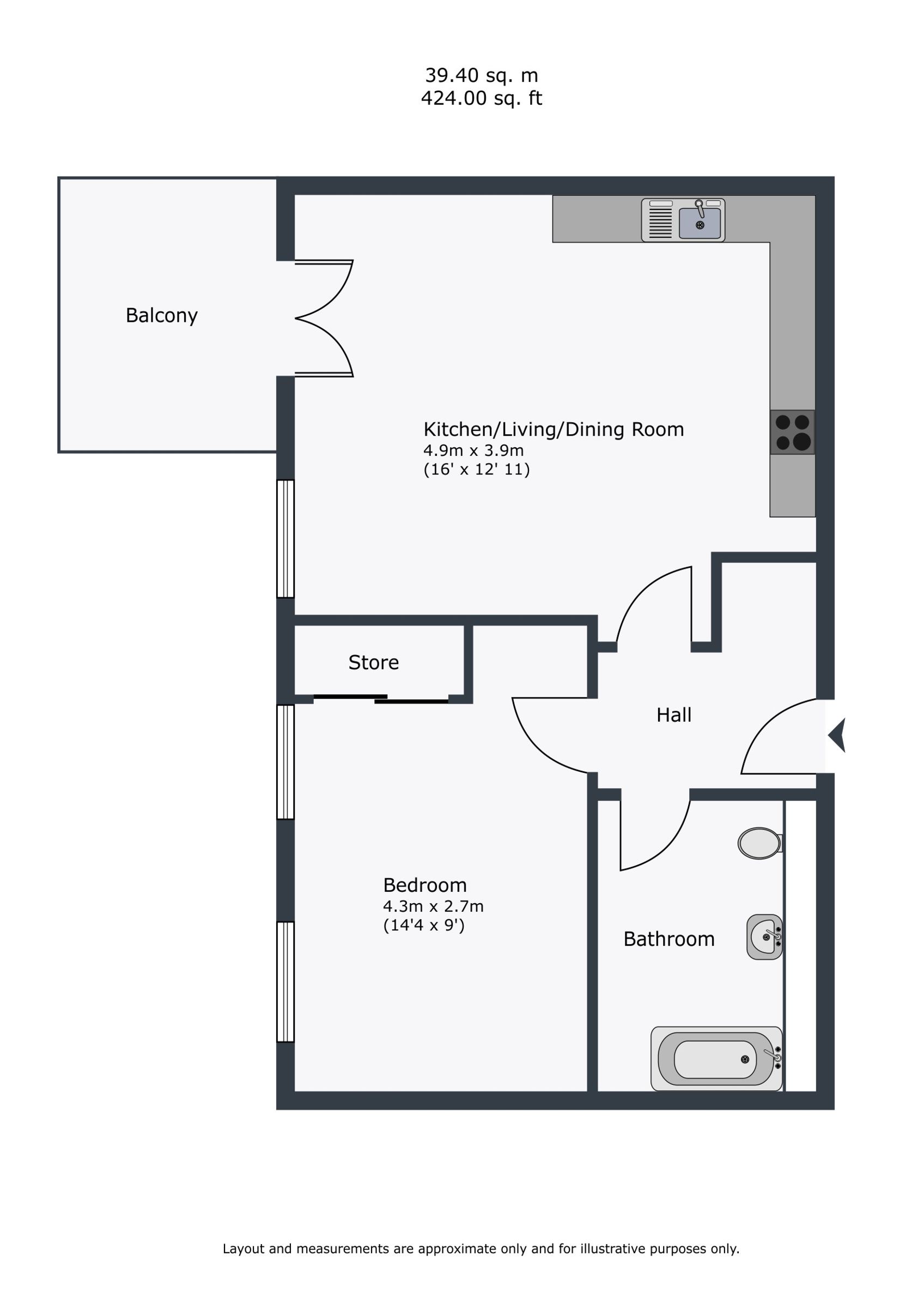 McMillan House 54-56 Cheam Common Road, London floorplan