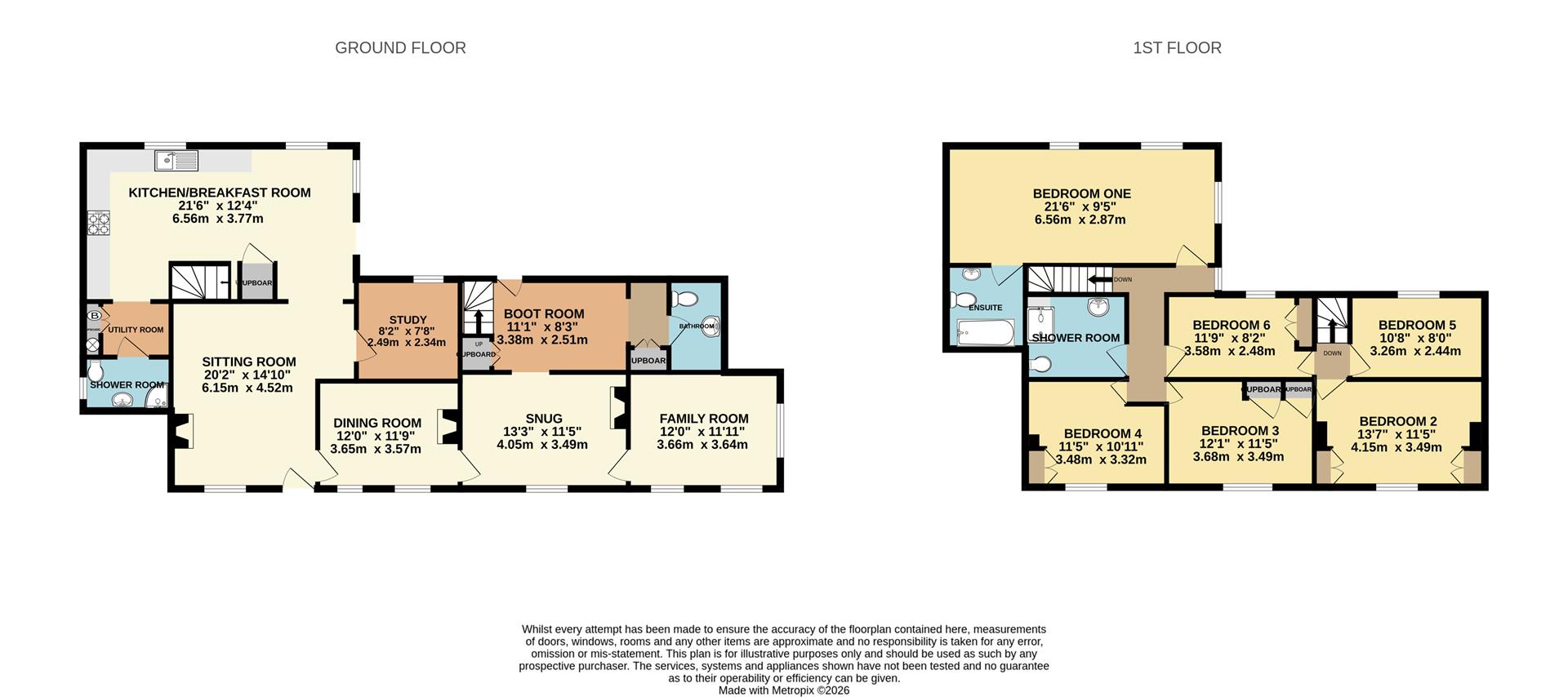 Littlecroft, 6, Lewes Road, Uckfield floorplan