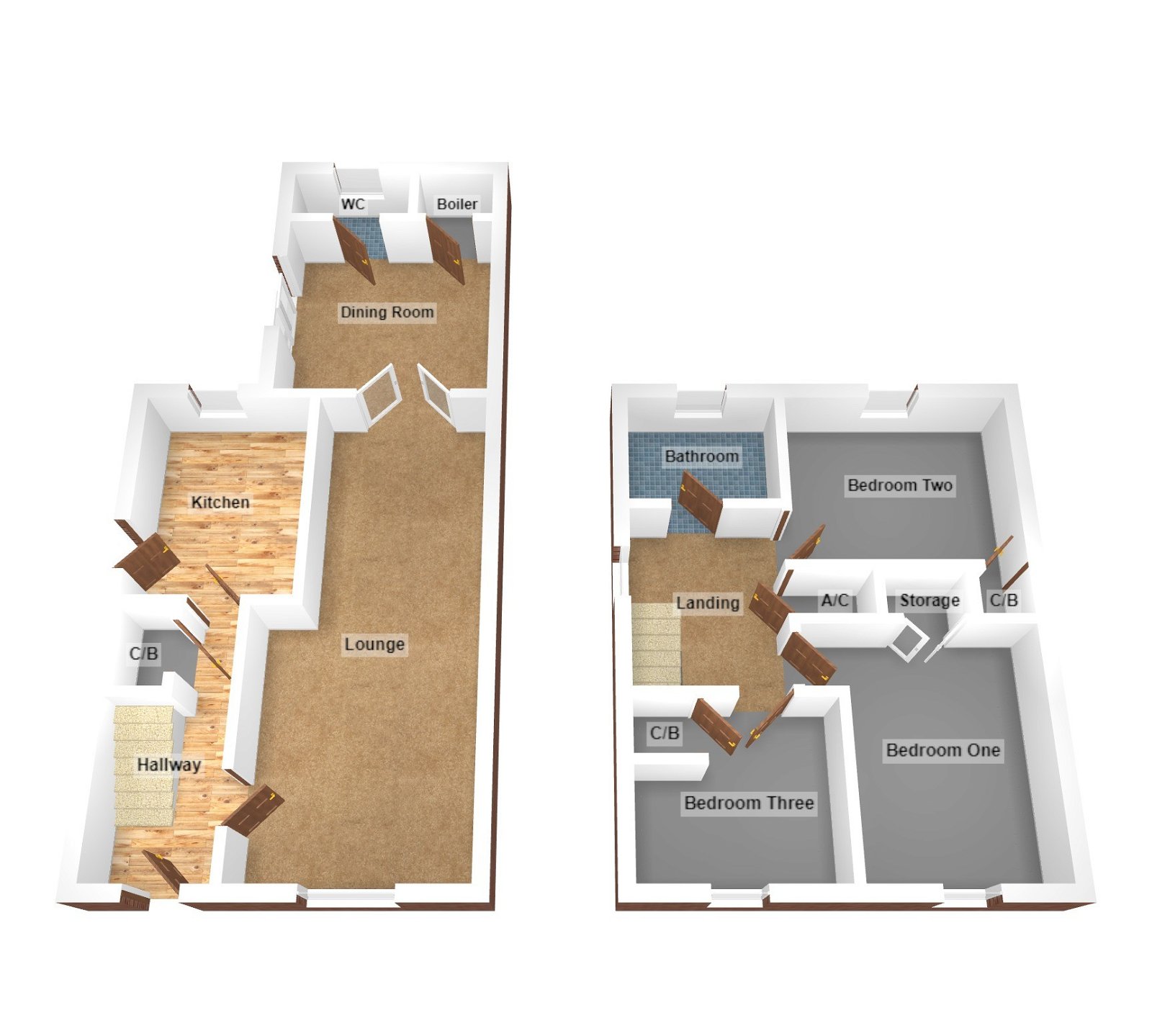 MaesYDrudwen, Glenfields, Caerphilly CF83, 3 bedroom semidetached