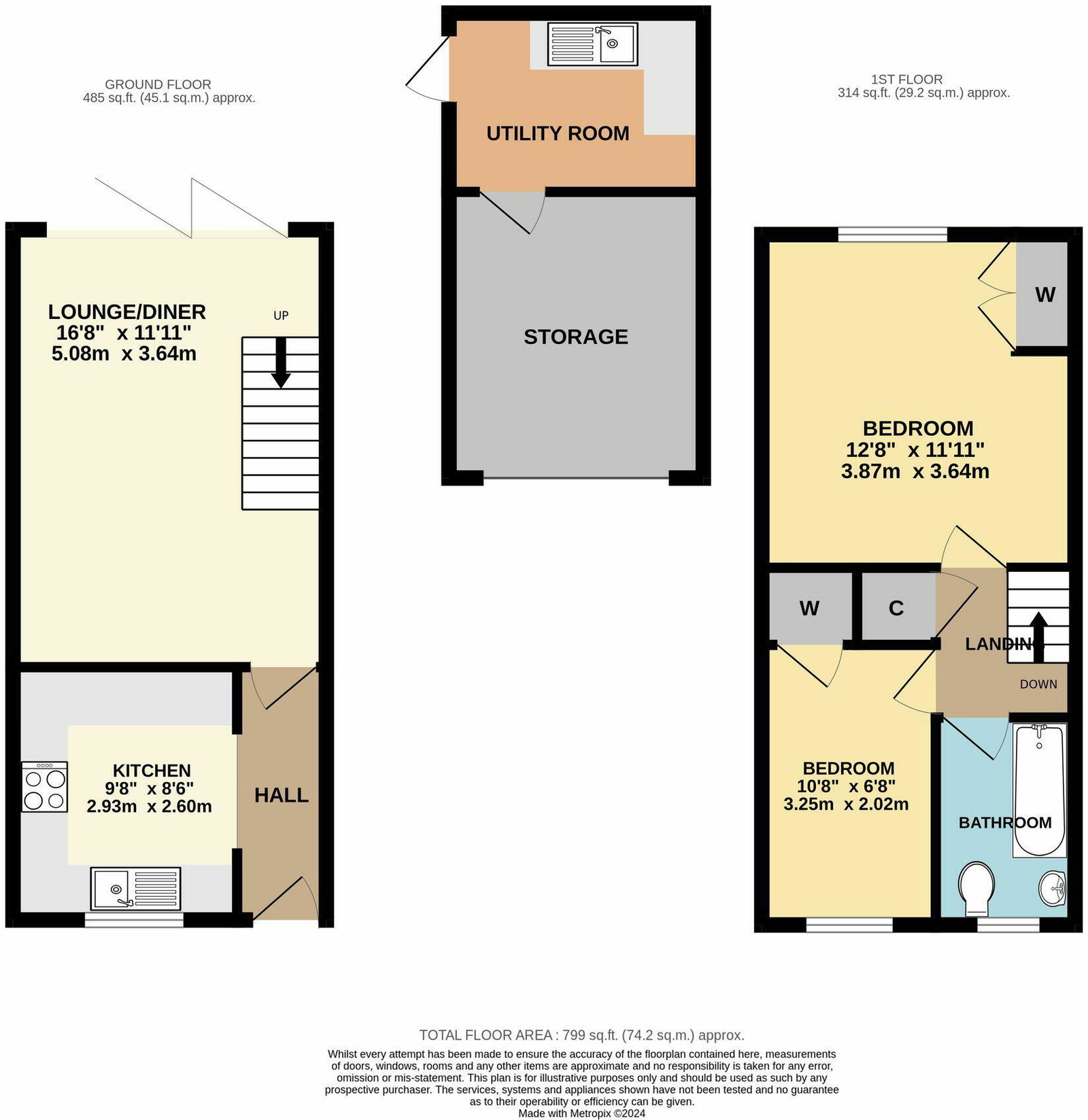 52, Stirling Crescent, Southampton floorplan