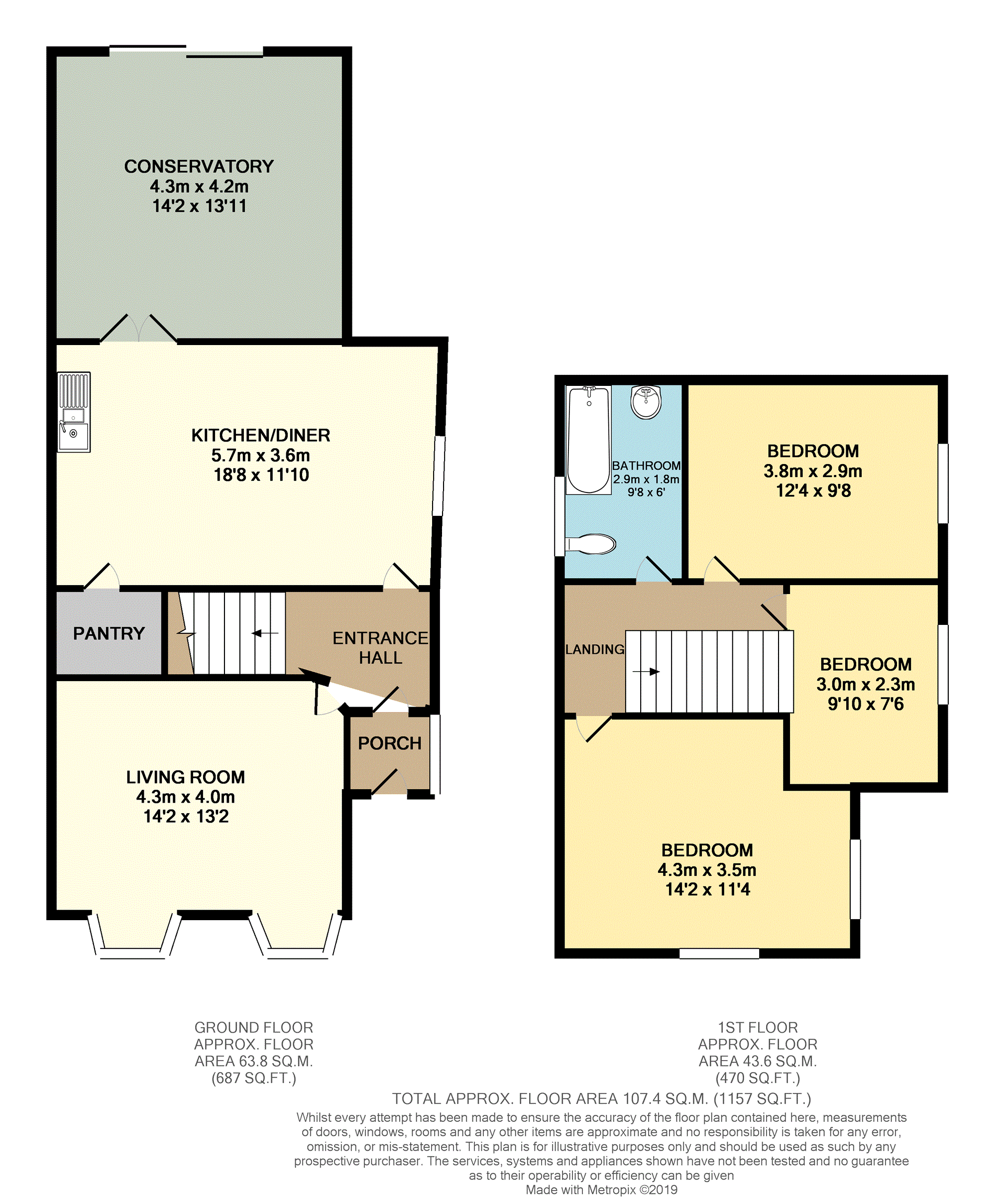 Magna Road, Bournemouth BH11, 3 bedroom detached house for sale