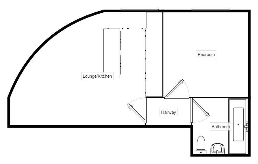 1 Bedrooms Flat to rent in St. Sepulchre Gate, Doncaster DN1