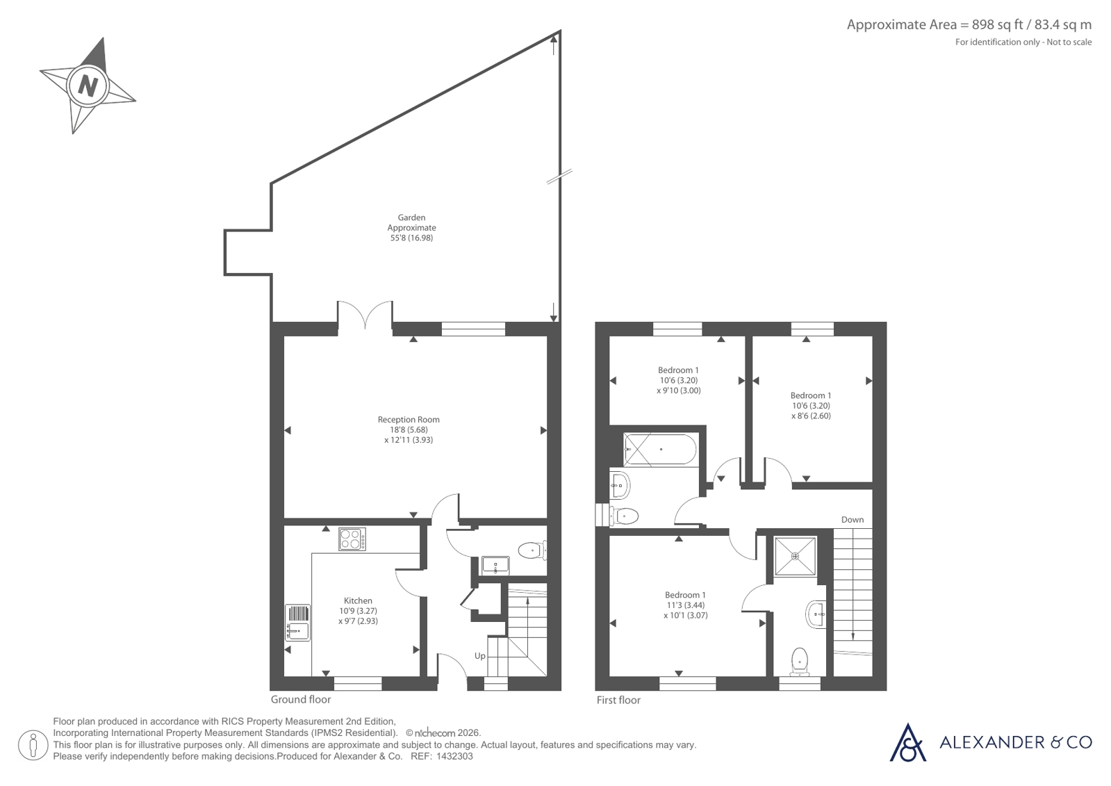 1, Centurion Way, Thorn floorplan