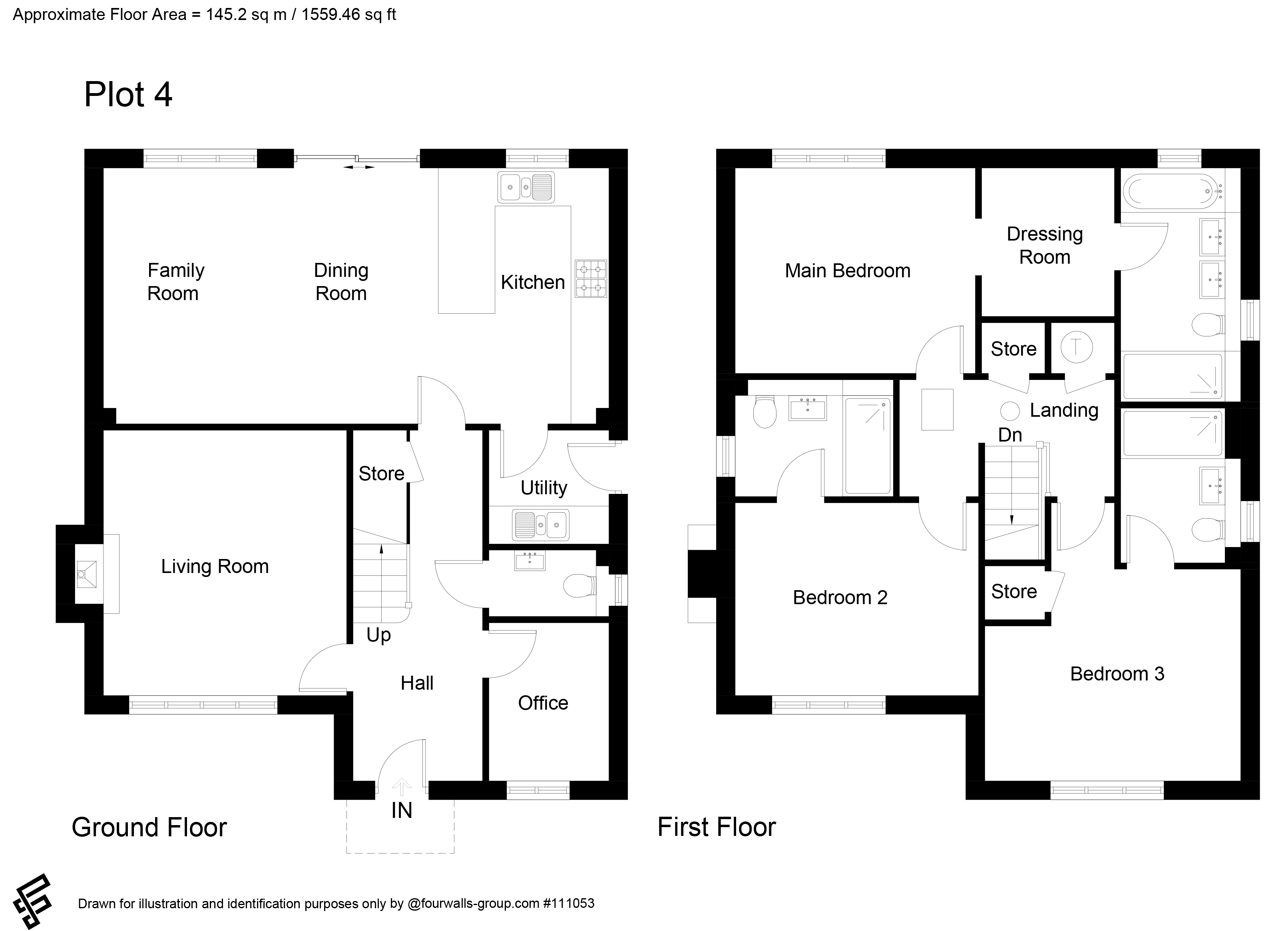 4, Ceres Place, Childswickham floorplan