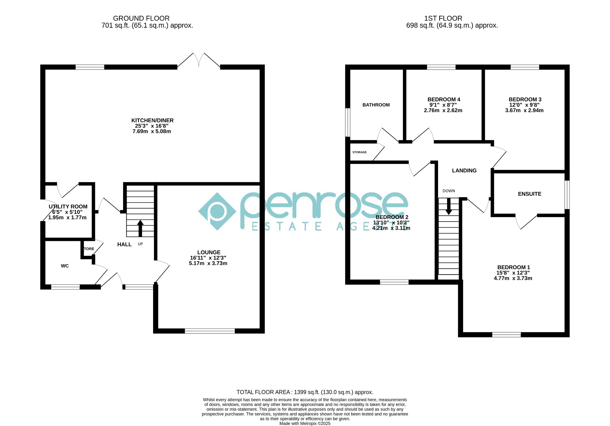 137 Armstrong Road, Luton, Bedfordshire floorplan