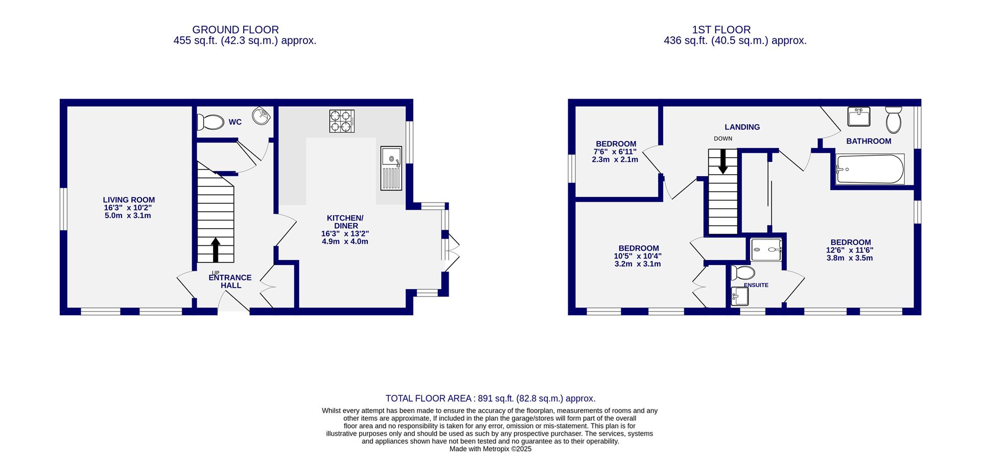 15, Heathside, York floorplan