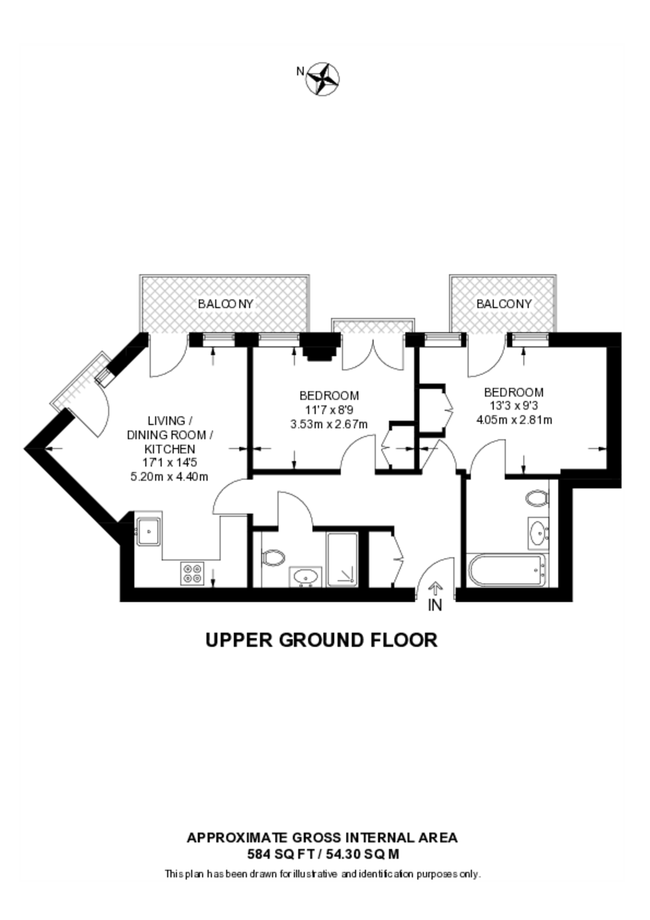 ..St Annes Street, Limehouse floorplan