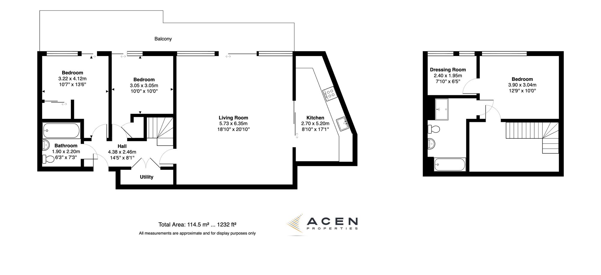 Apt 1402, Number One Bristol Lewins Mead, Bristol floorplan