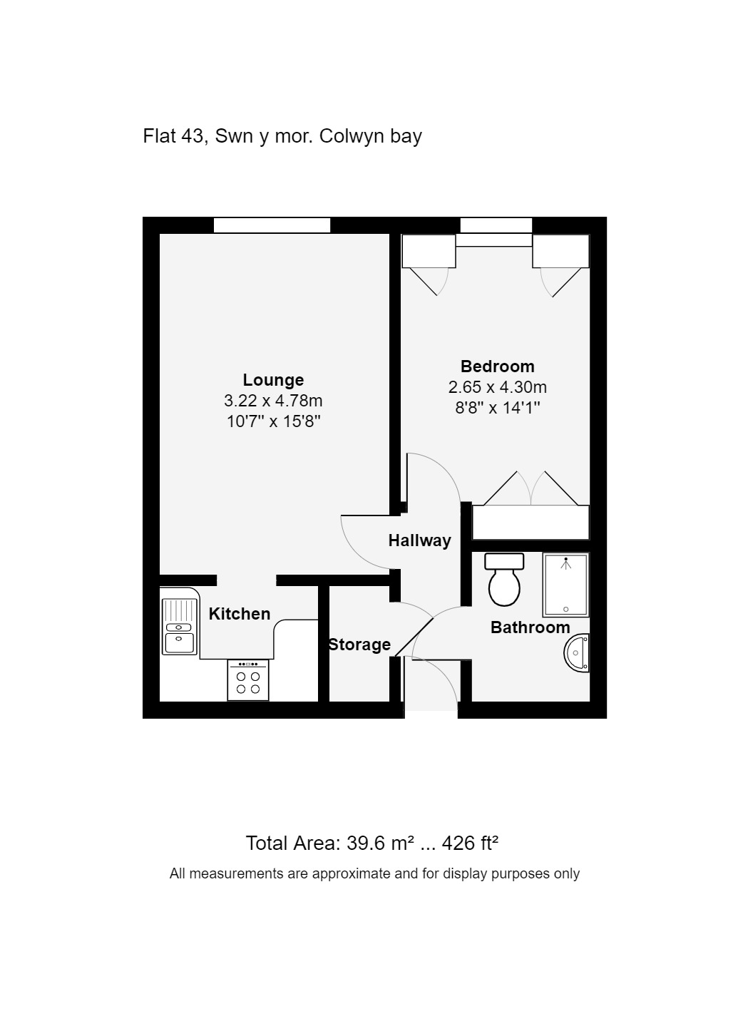 Swn-Y-Mor, Conway Road, Colwyn Bay floorplan