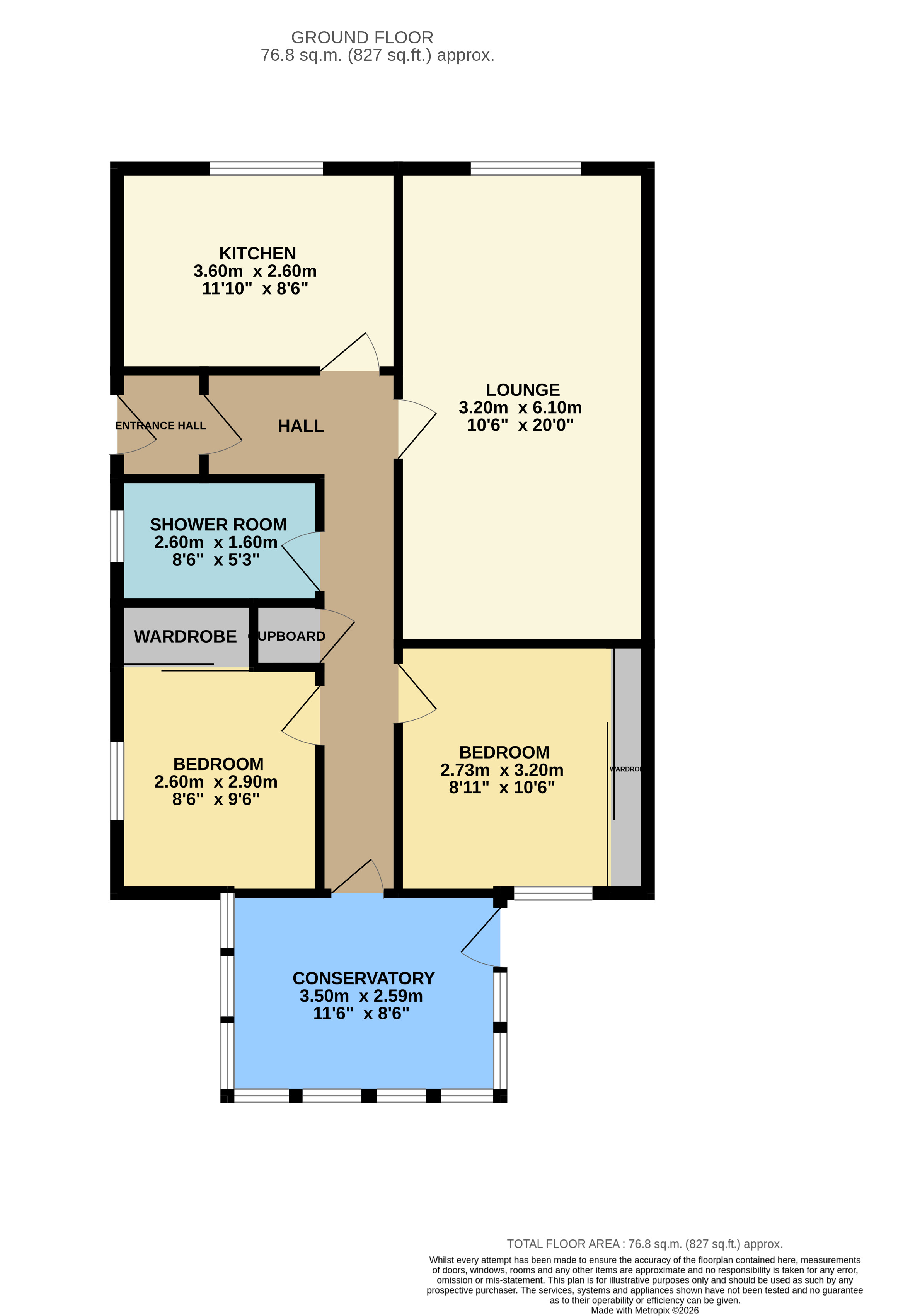 25, Golf Road Park, Brechin floorplan