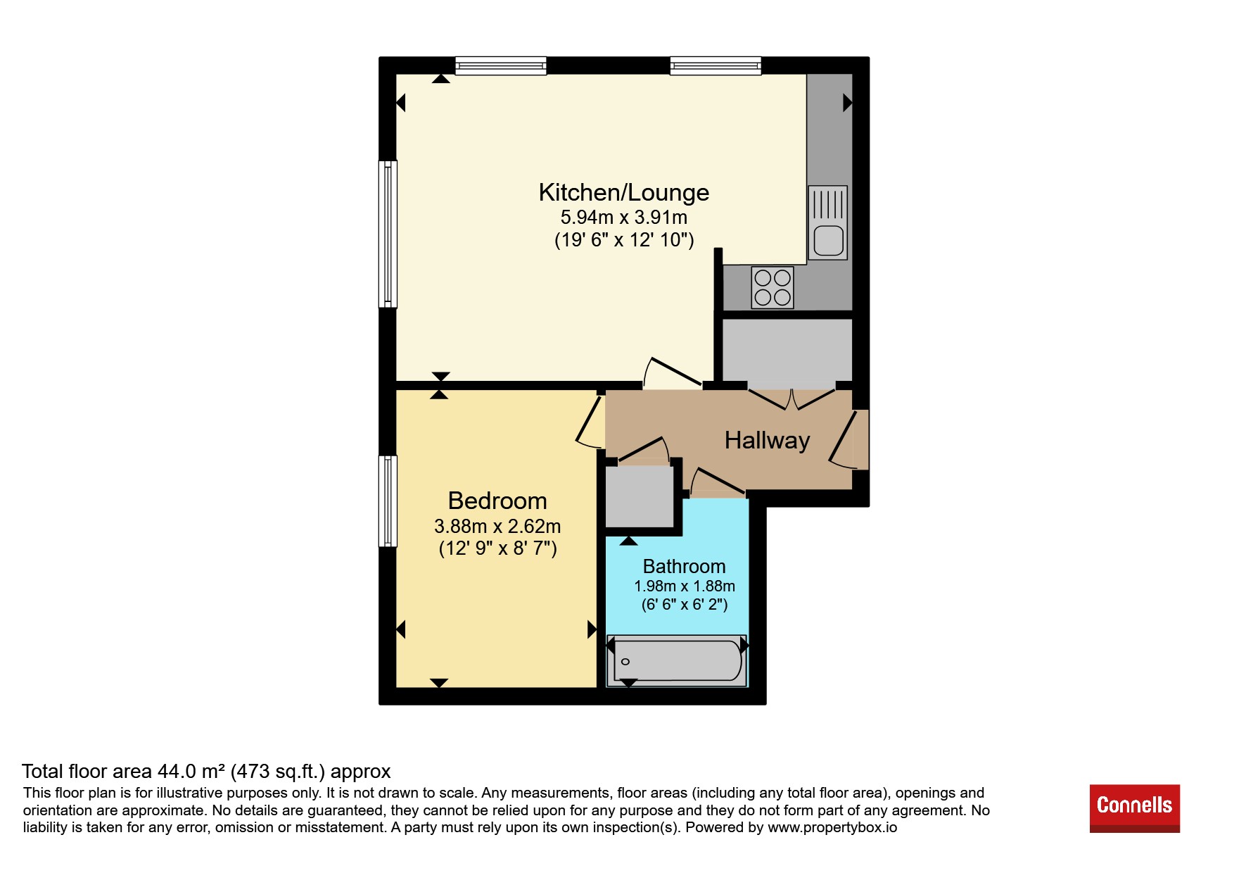 The Street, Faversham floorplan