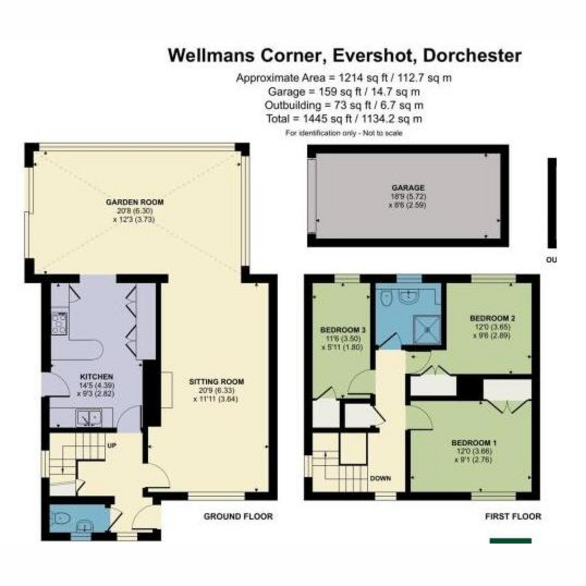 4 Wellmans Corner, Back Lane, Evershot floorplan