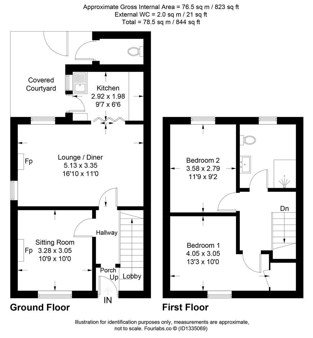 14 Tappers Lane, Tappers Lane, Bridgwater floorplan