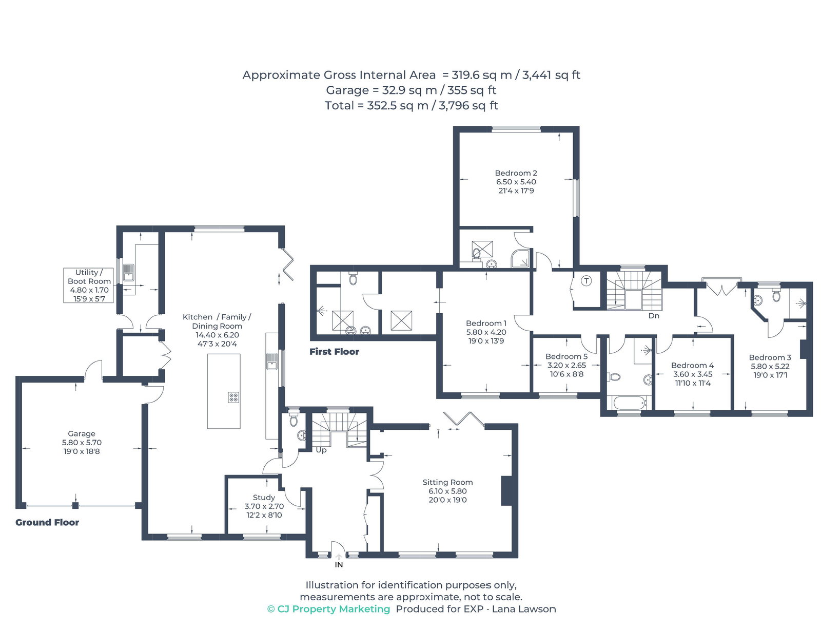 Sloping Acre,Plot 1, North End Road, Aylesbury floorplan