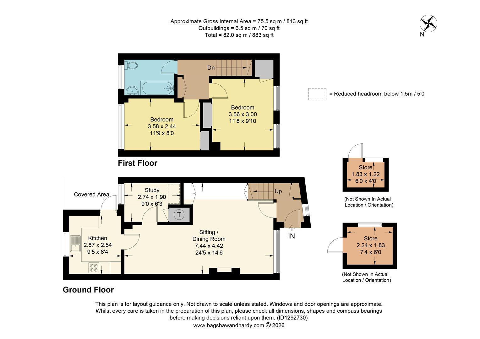 28, Silkham Road, Oxted floorplan
