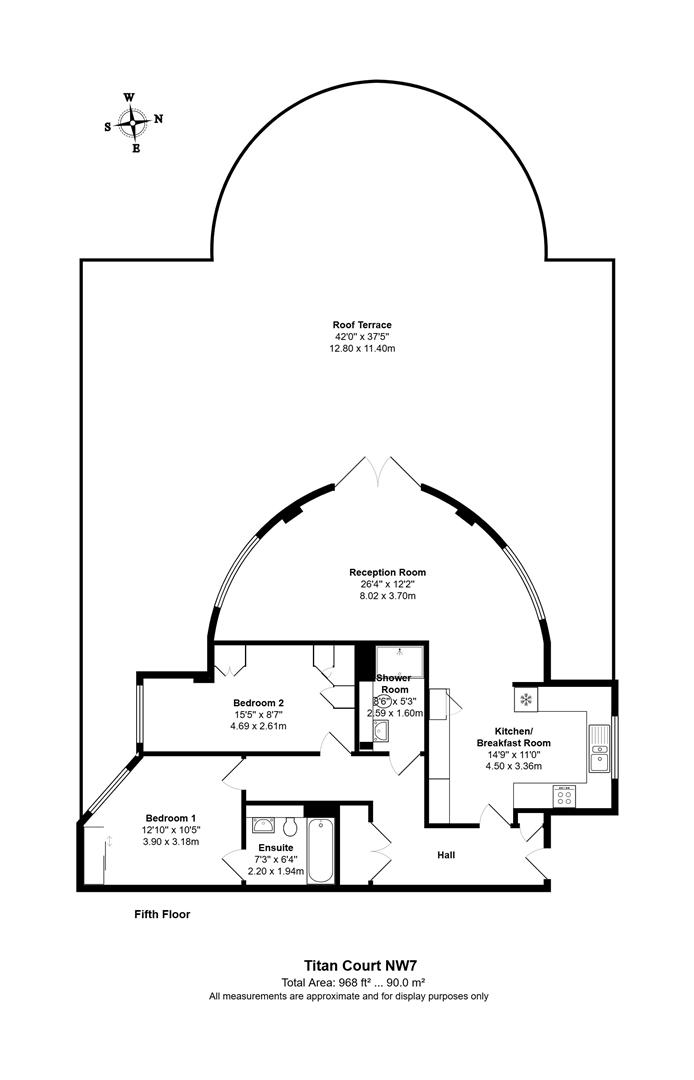 Flower Lane, Mill Hill floorplan