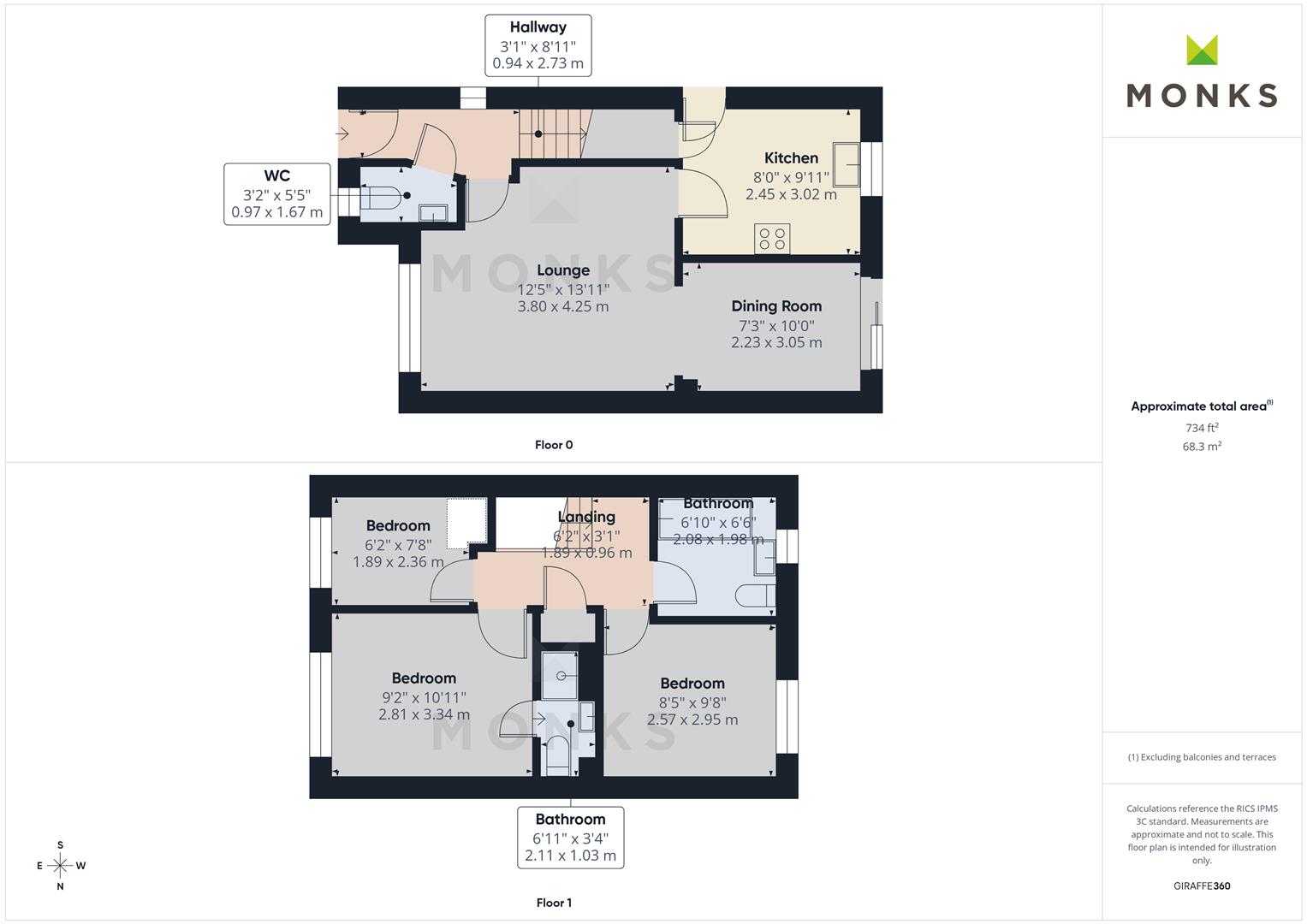24, Orchard Way, Wem floorplan