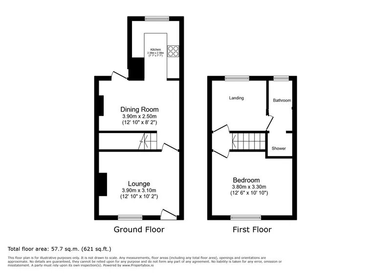 8, Lemon Road, NEWTON ABBOT floorplan