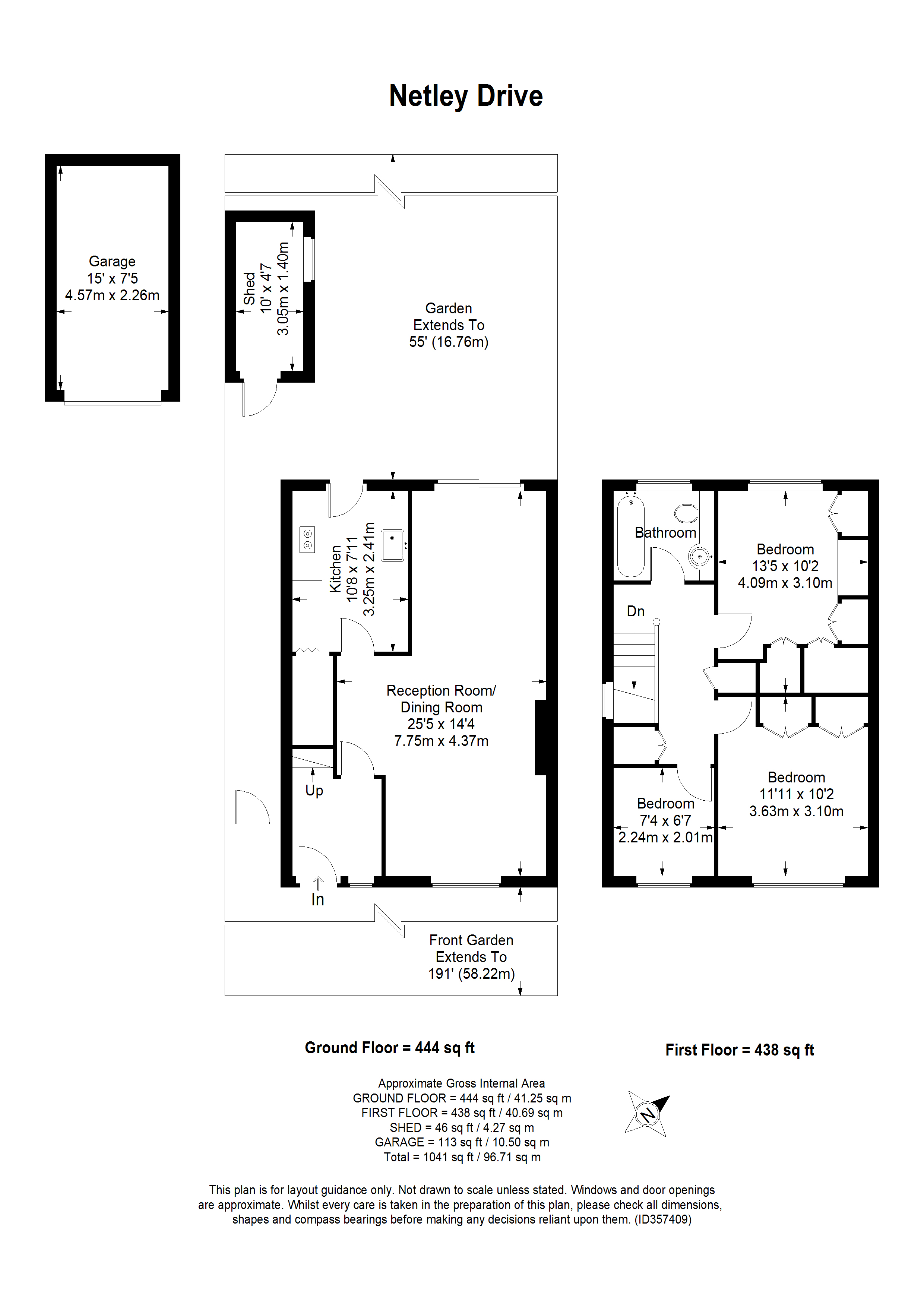 3 Bedrooms End terrace house for sale in Netley Drive, Walton-On-Thames KT12