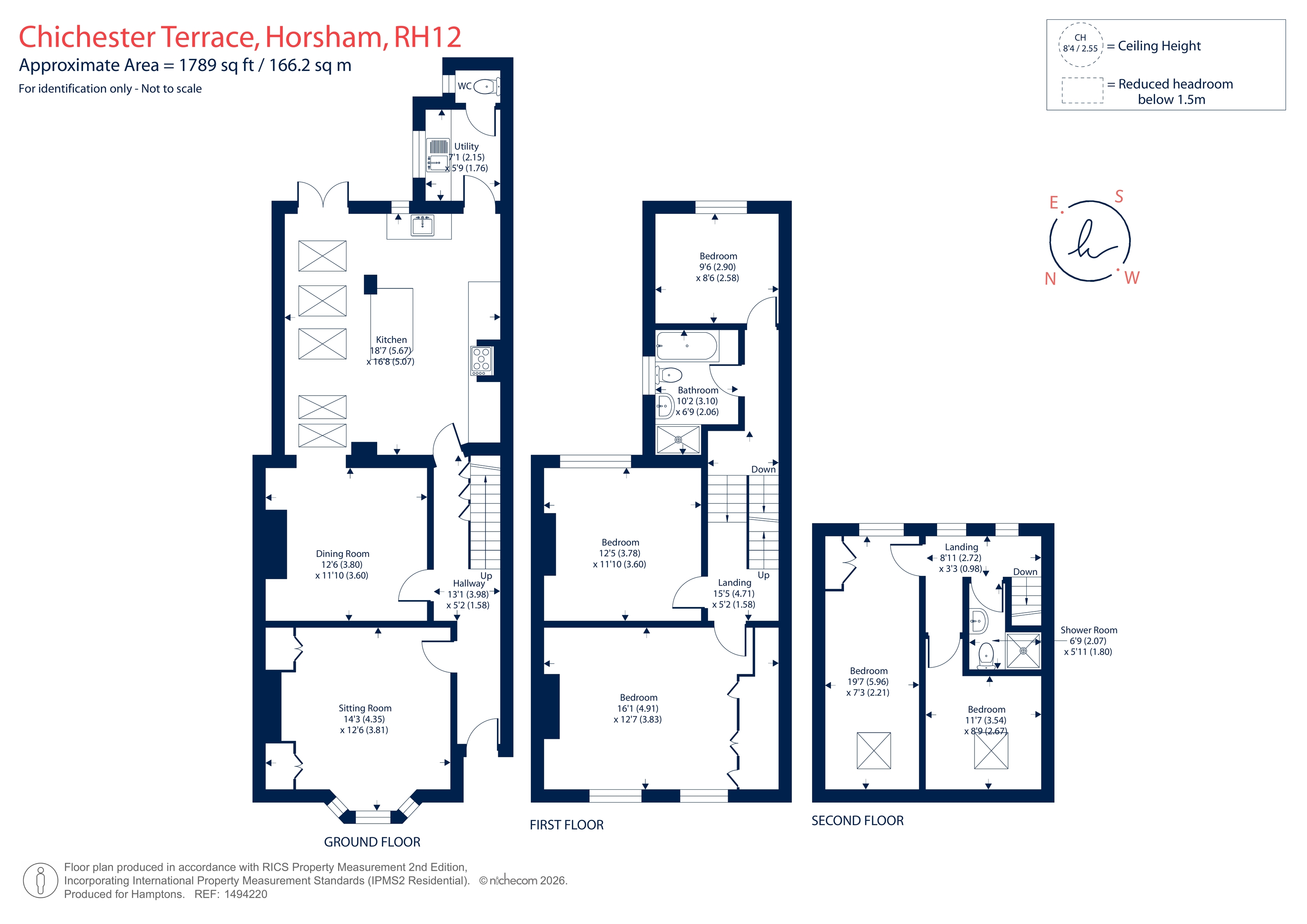 17, Chichester Terrace, Horsham floorplan