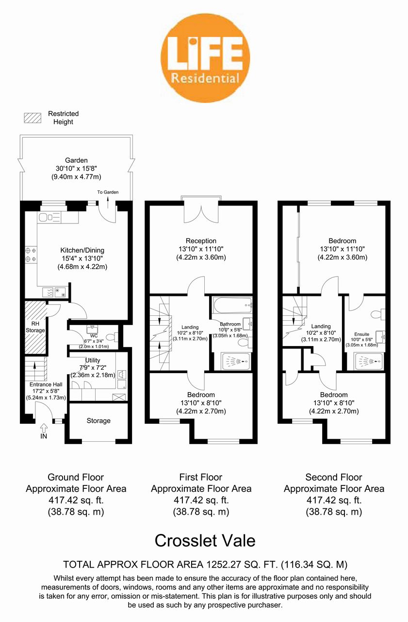 3 Bedrooms Terraced house to rent in Crosslet Vale, Greenwich, London, United Kingdom SE10