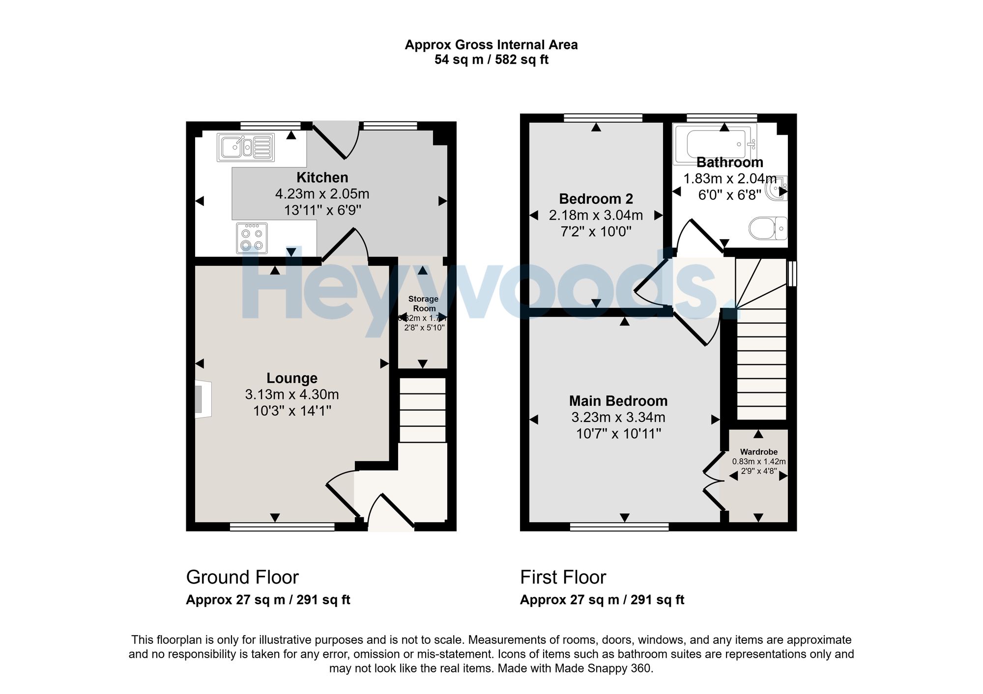 9 Ledbury Crescent, Stoke-On-Trent floorplan