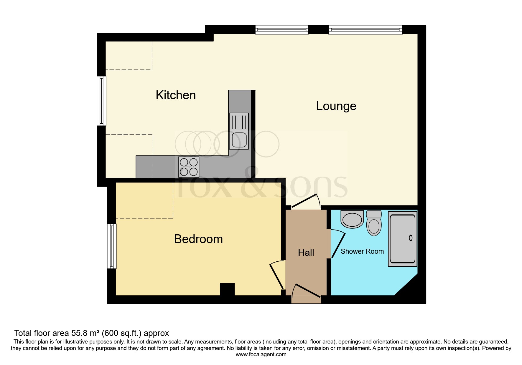 5, Staplefield Court, Brantridge Lane, HAYWARDS HEATH floorplan