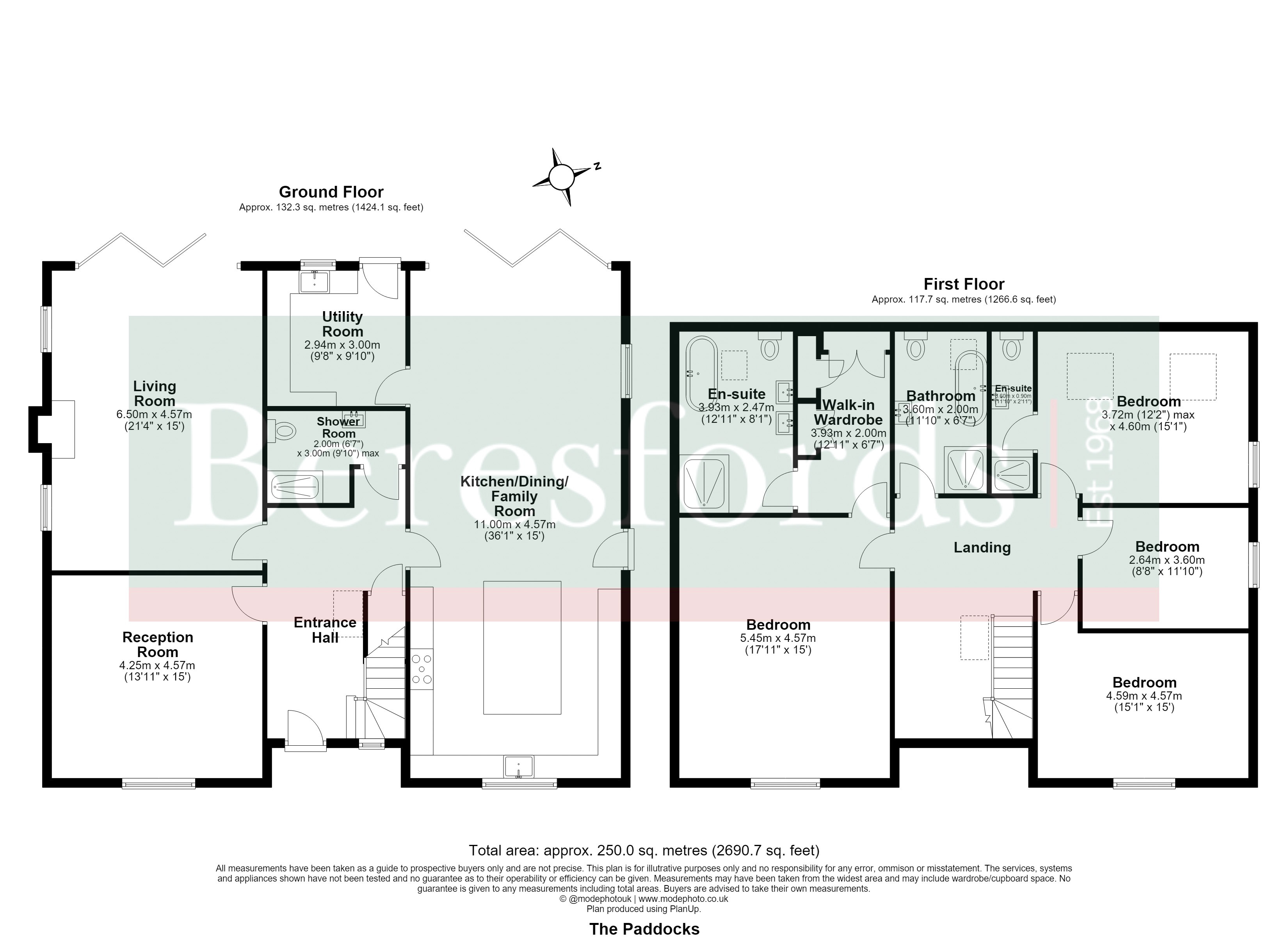 2 The Paddocks,, Stoney Hills, Essex floorplan