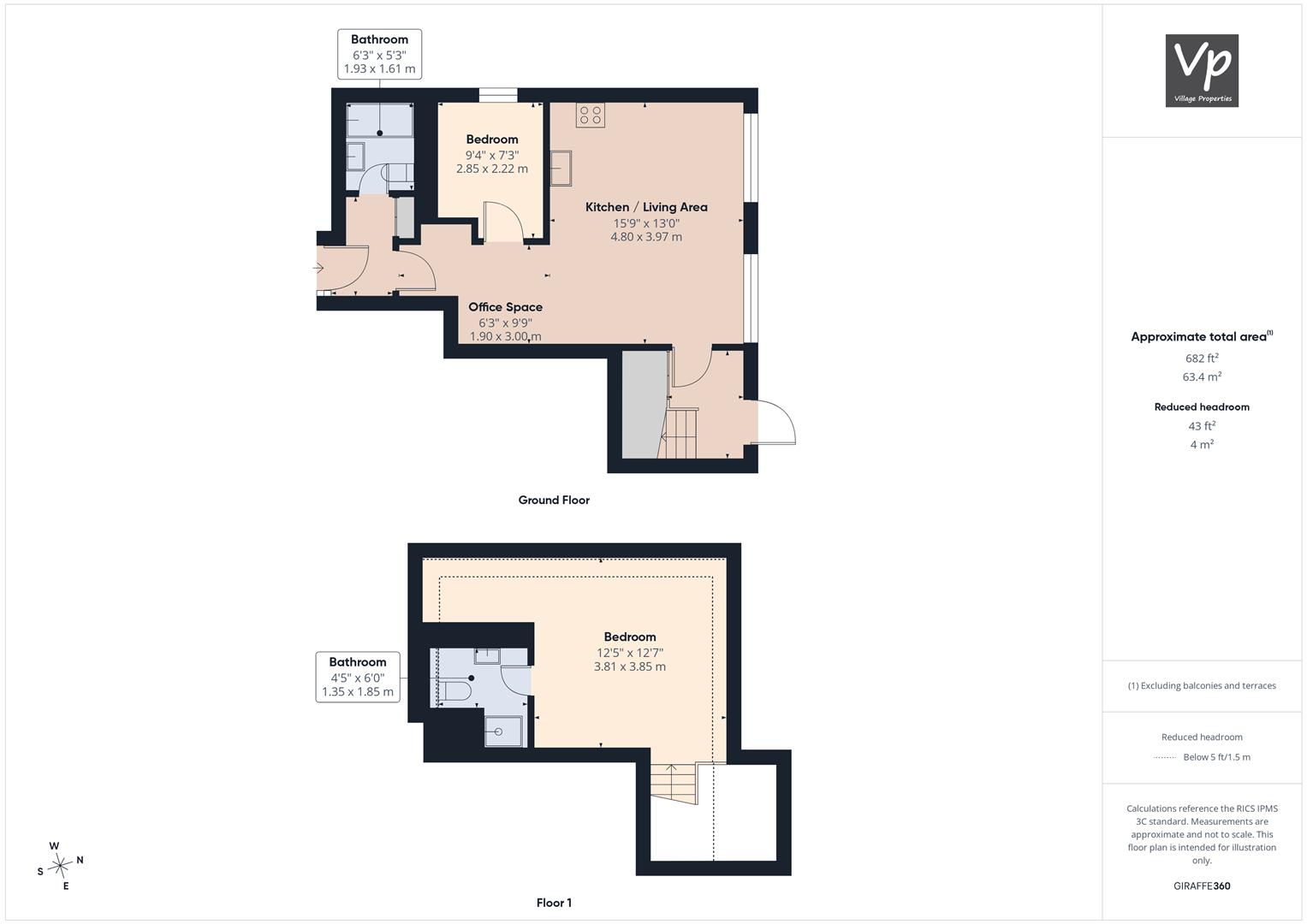 1 New Barn, Old Grange Close, Reading floorplan