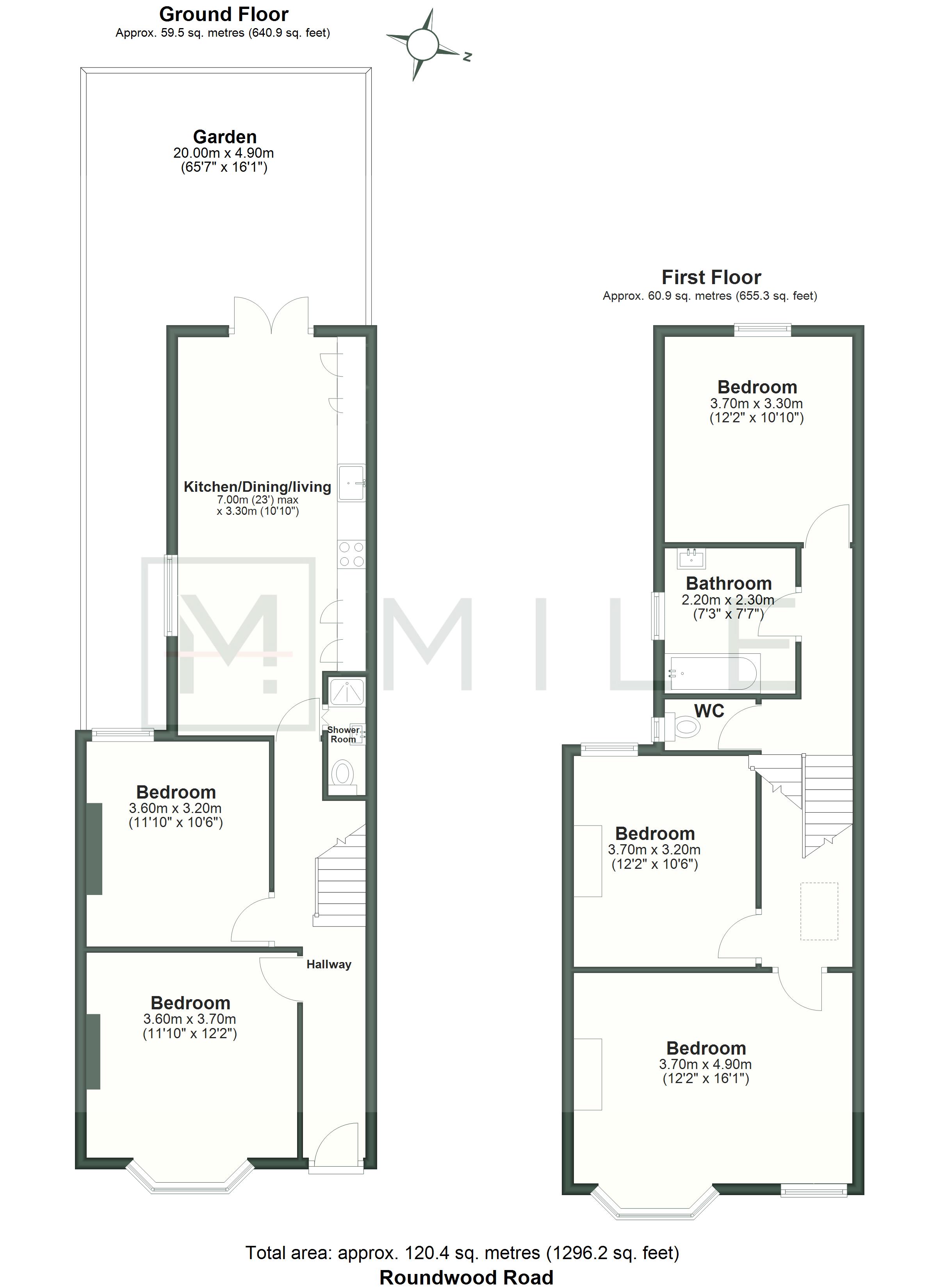 42, Roundwood Road, London floorplan