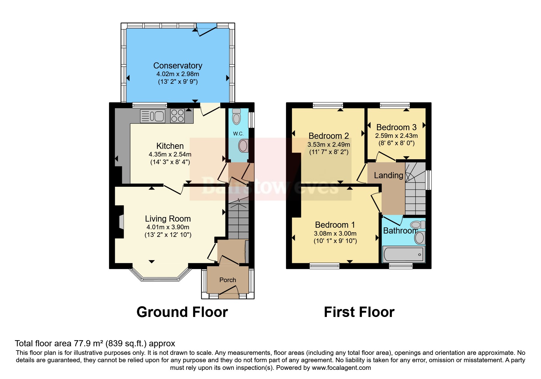 49, Hawthorne Road, West Midlands floorplan