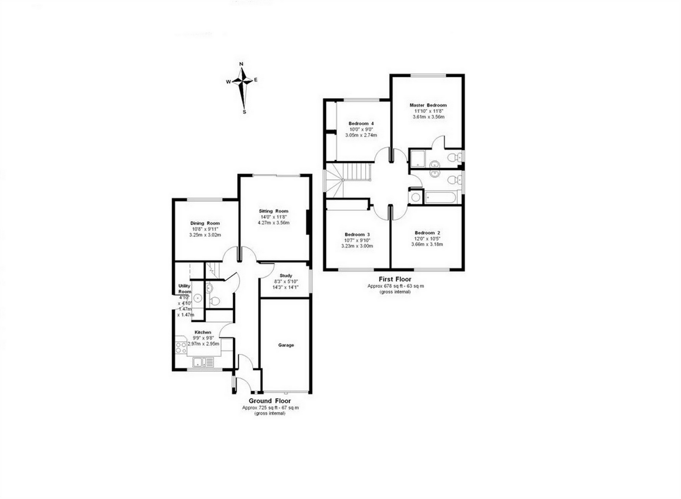 4 Bedrooms Detached house to rent in The Chimes, High Wycombe, Buckinghamshire HP12