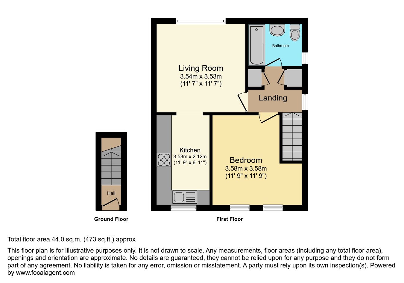 Nash Close, Hatfield floorplan
