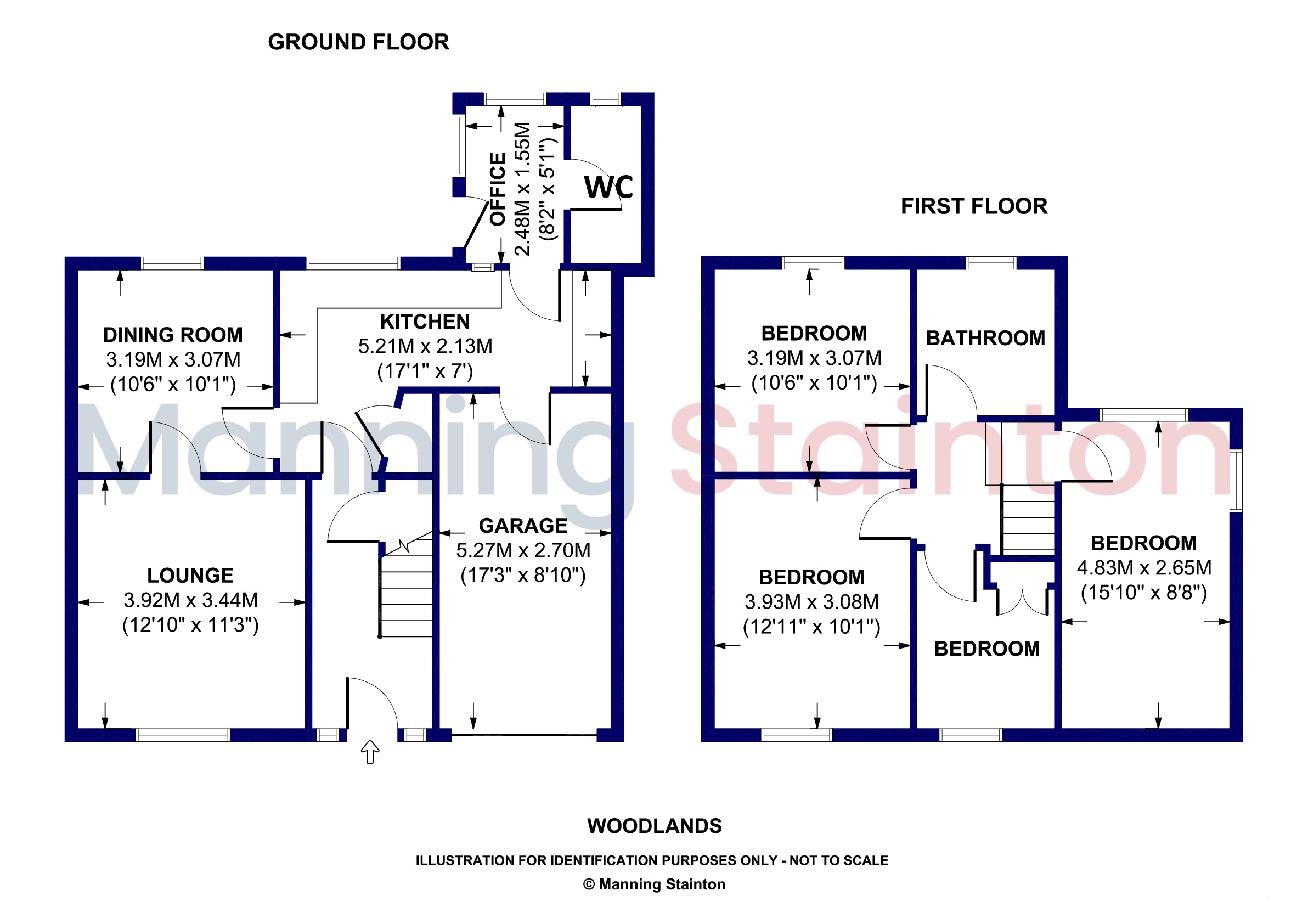 24, Woodlands, Wakefield floorplan