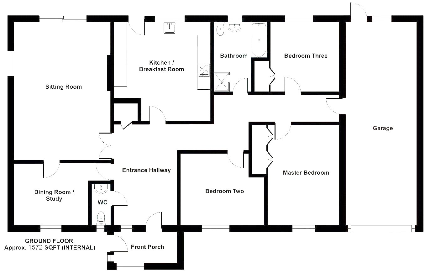 3A,, Victoria Road, Folkestone floorplan