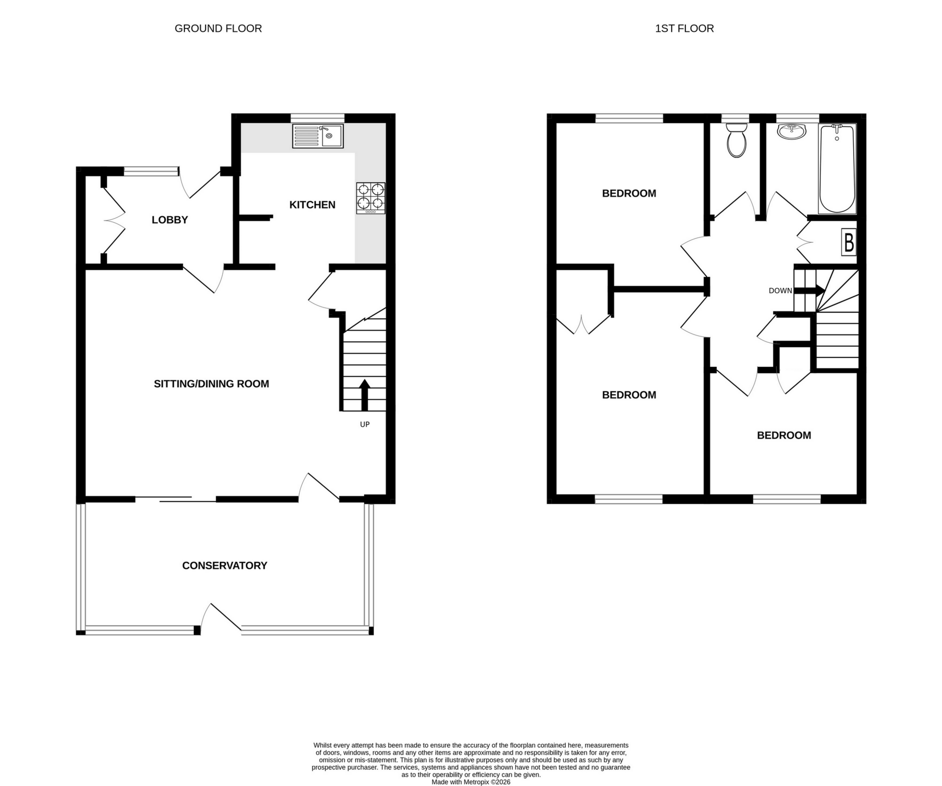 Hazelwood Meadow, Sandwich floorplan