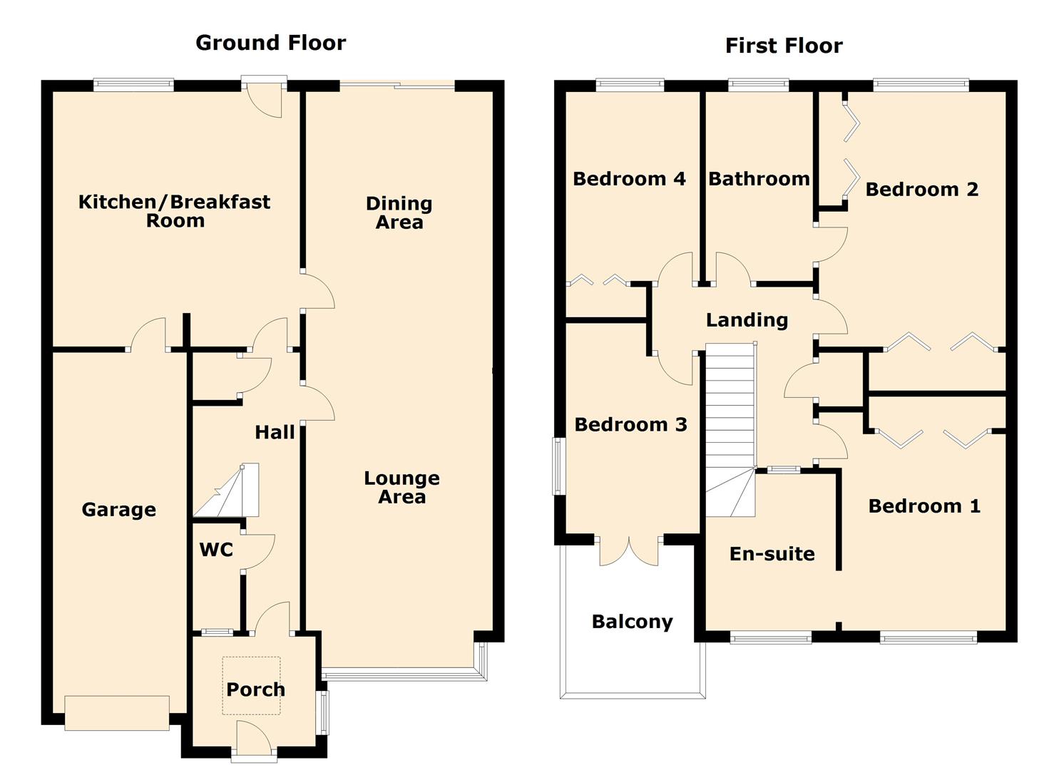 4 Bedrooms Detached house for sale in Abbots Close, Knowle, Solihull B93