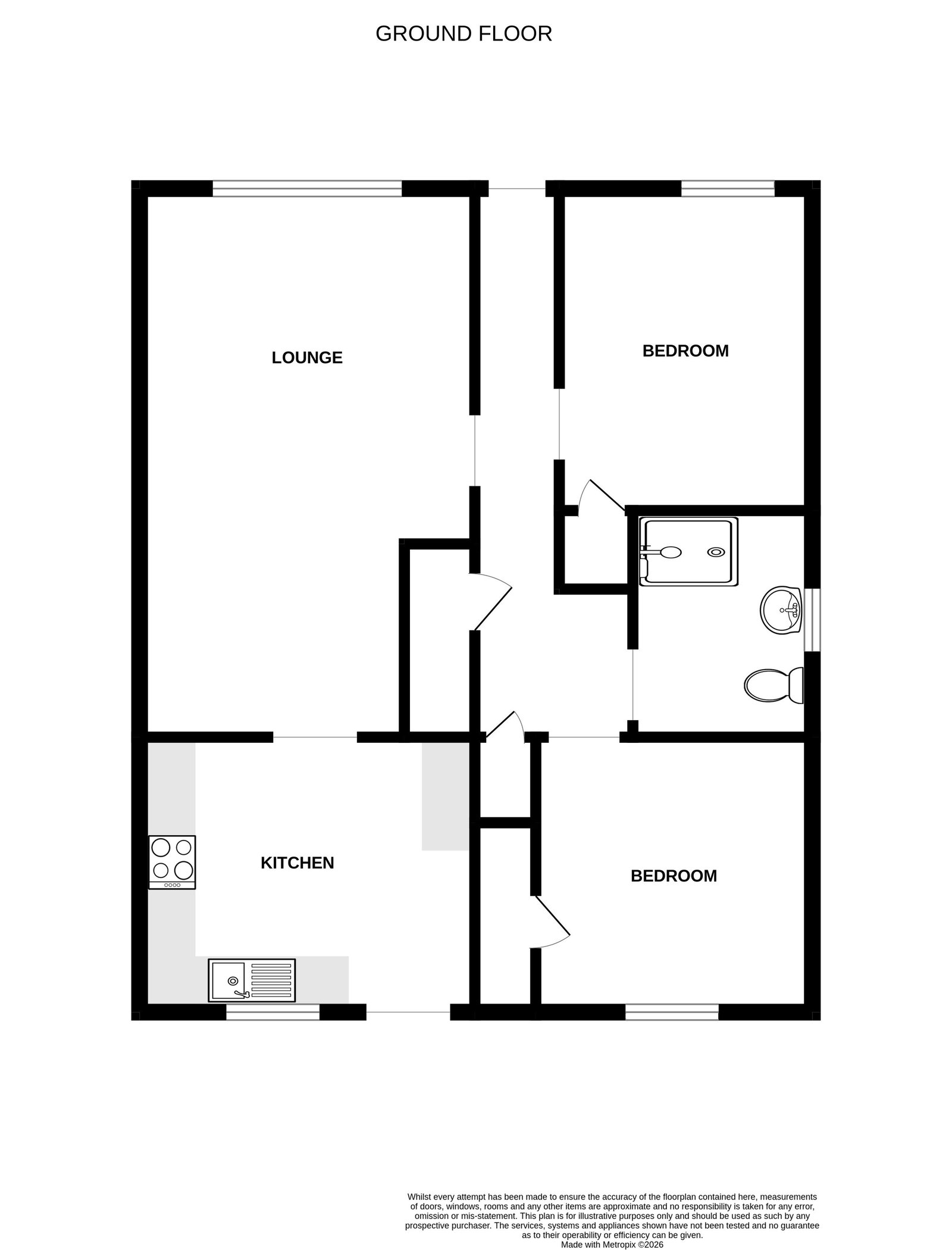 3, Burn Brae Crescent, Inverness floorplan