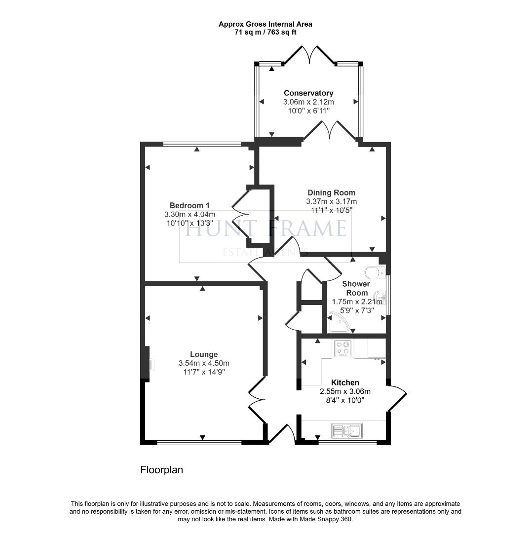 10, Lapwing Close, Eastbourne floorplan