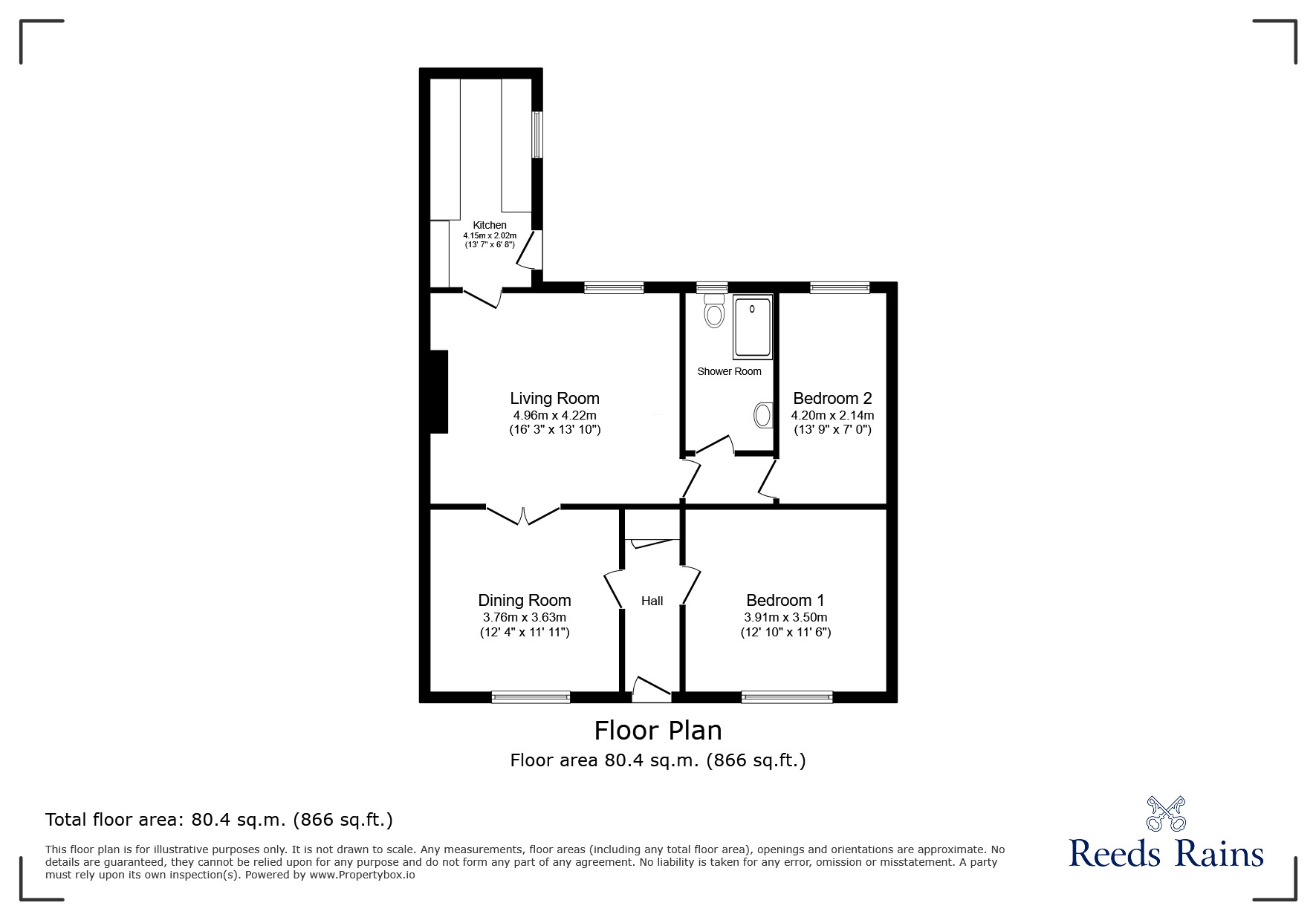 23, Lea Side, Durham floorplan